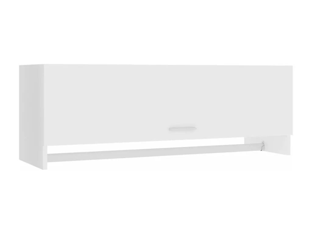 Armario blanco 100x32.5x35 cm Decounico contrachapada