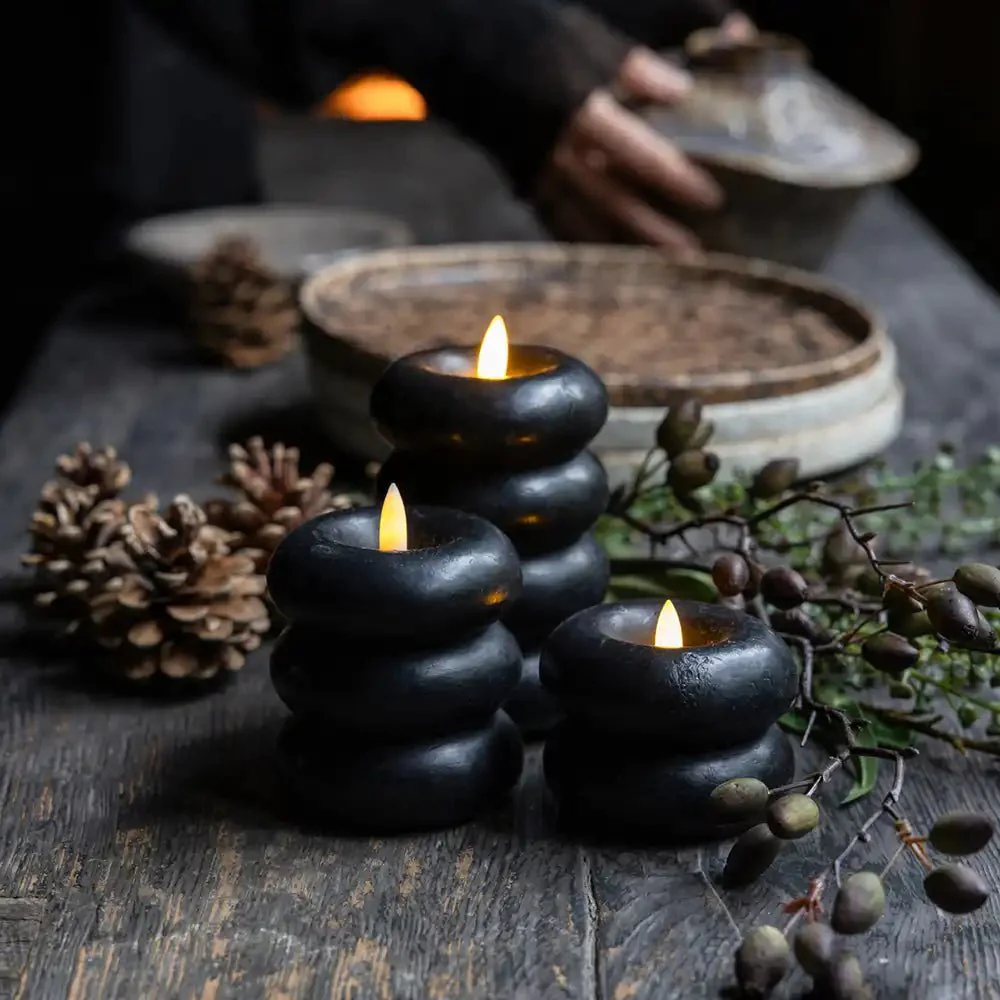 LED Candles - Set of 3