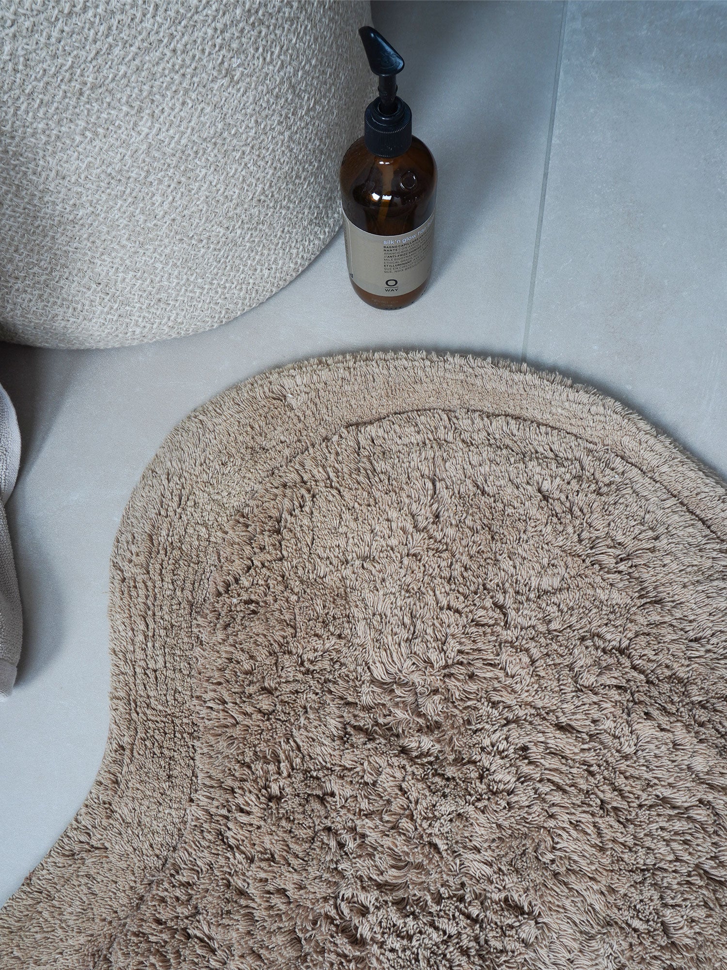 Veer Carpets - Badmat Bodi - Taupe 80 x 100 cm