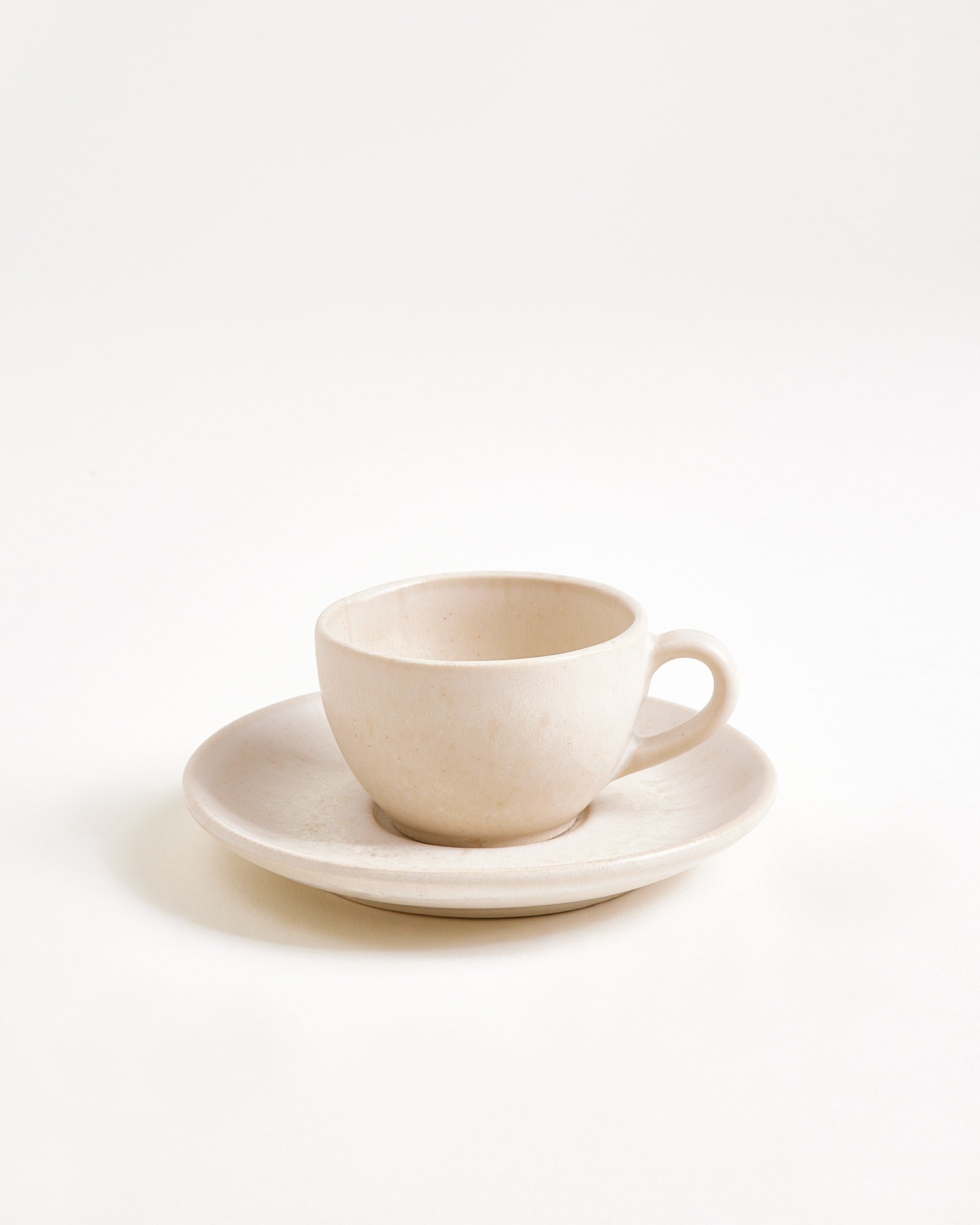 Sintra Espressotasse & Espressountertasse classic sand 4er-Set