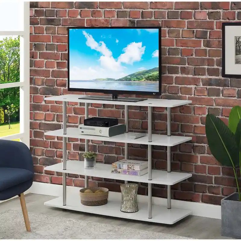 Convenience Concepts Designs2Go XL 55-Inch Highboy 4-Tier Television Stand