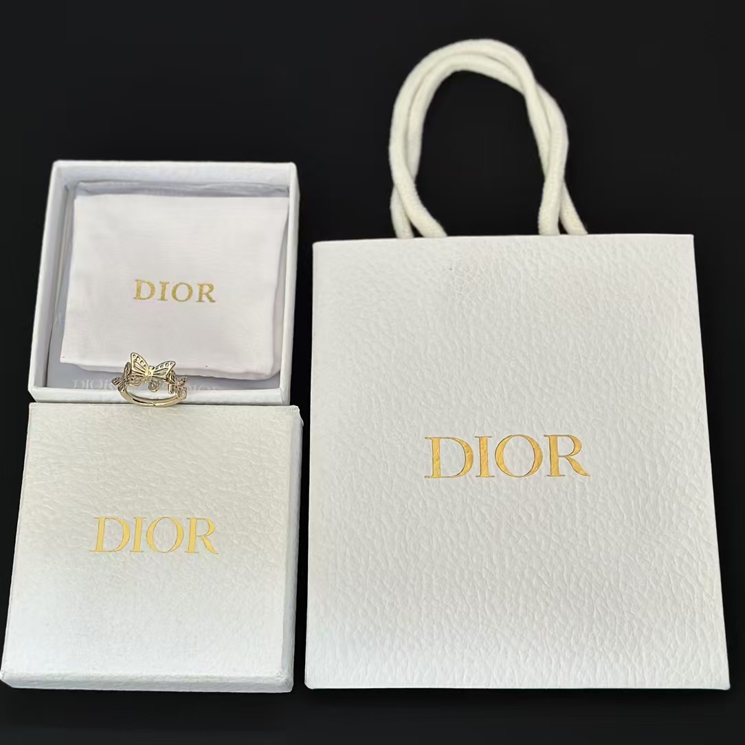 Dior Three Butterfly Ring - Original Replica Club