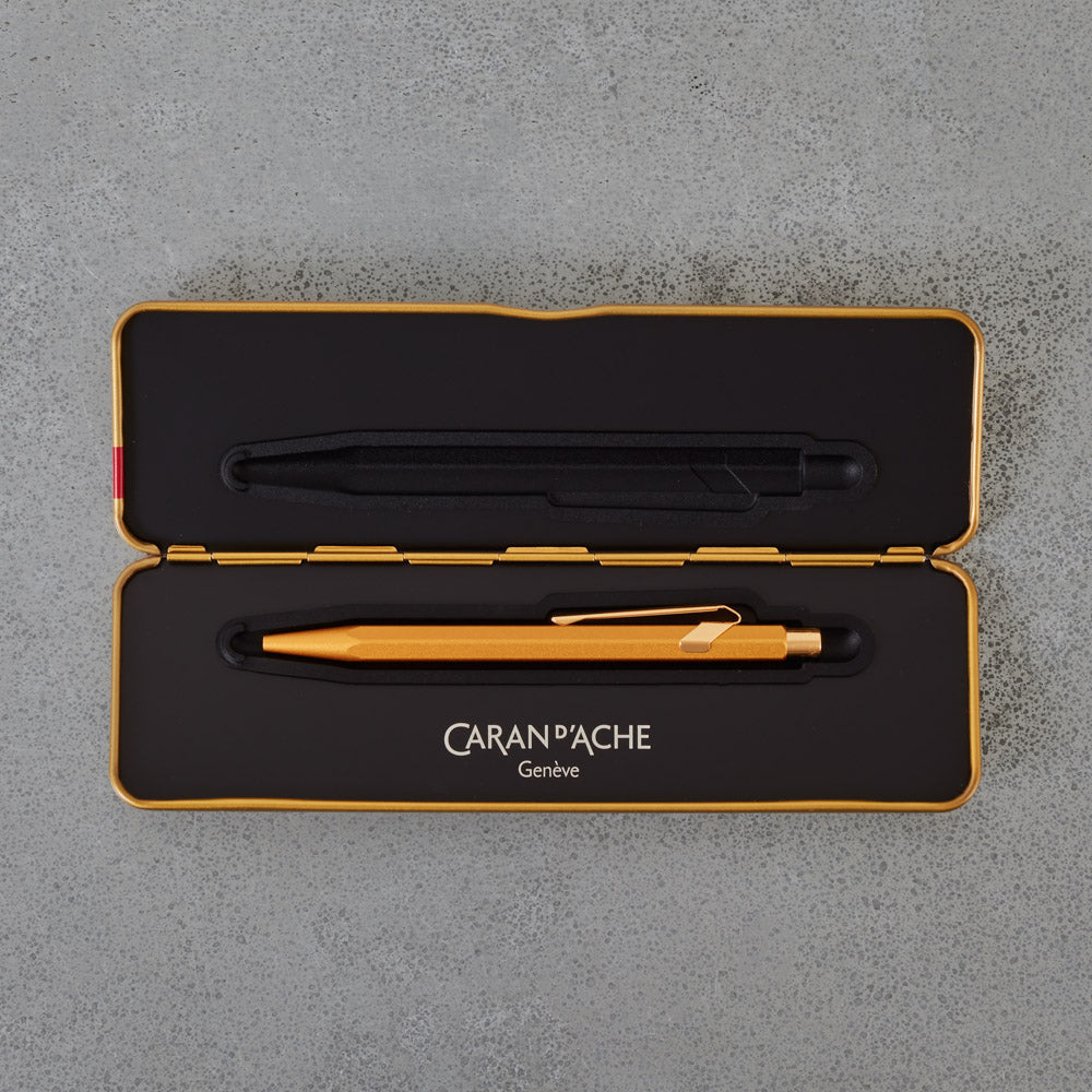 Stylo bille 849 COLORMAT-X - Gold - Caran d'Ache