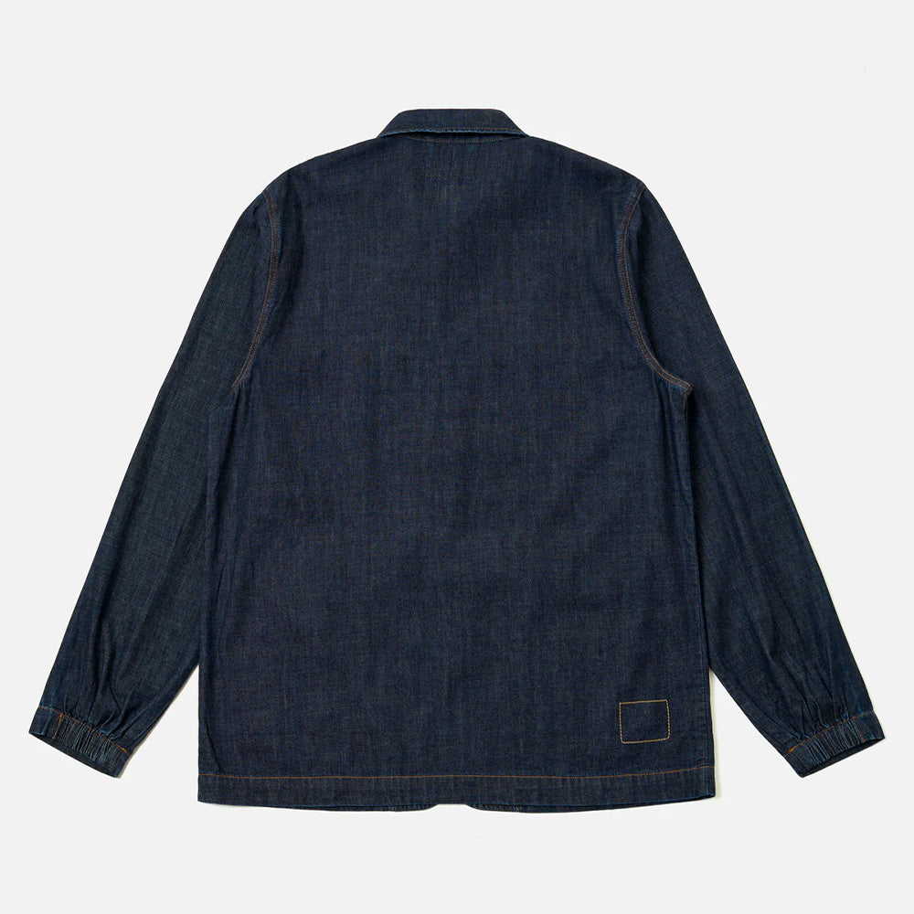 Universal Works - Veste de Travail Denim Kaihara - Indigo
