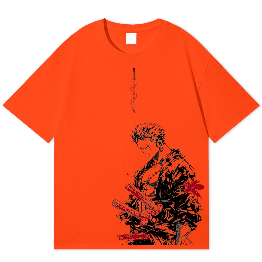 One PieceUnisex Round Neck Anime T-shirt