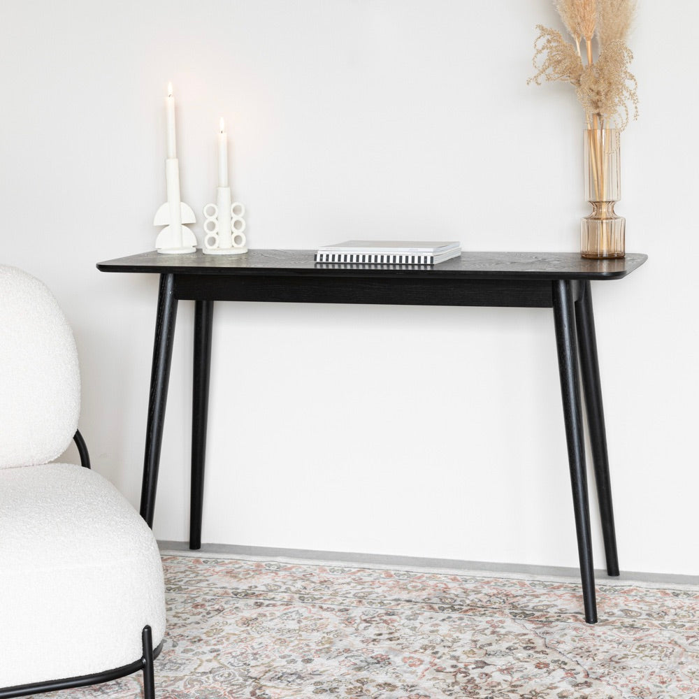 Blokker Fabio Sidetable 120 x 40 cm - Zwart