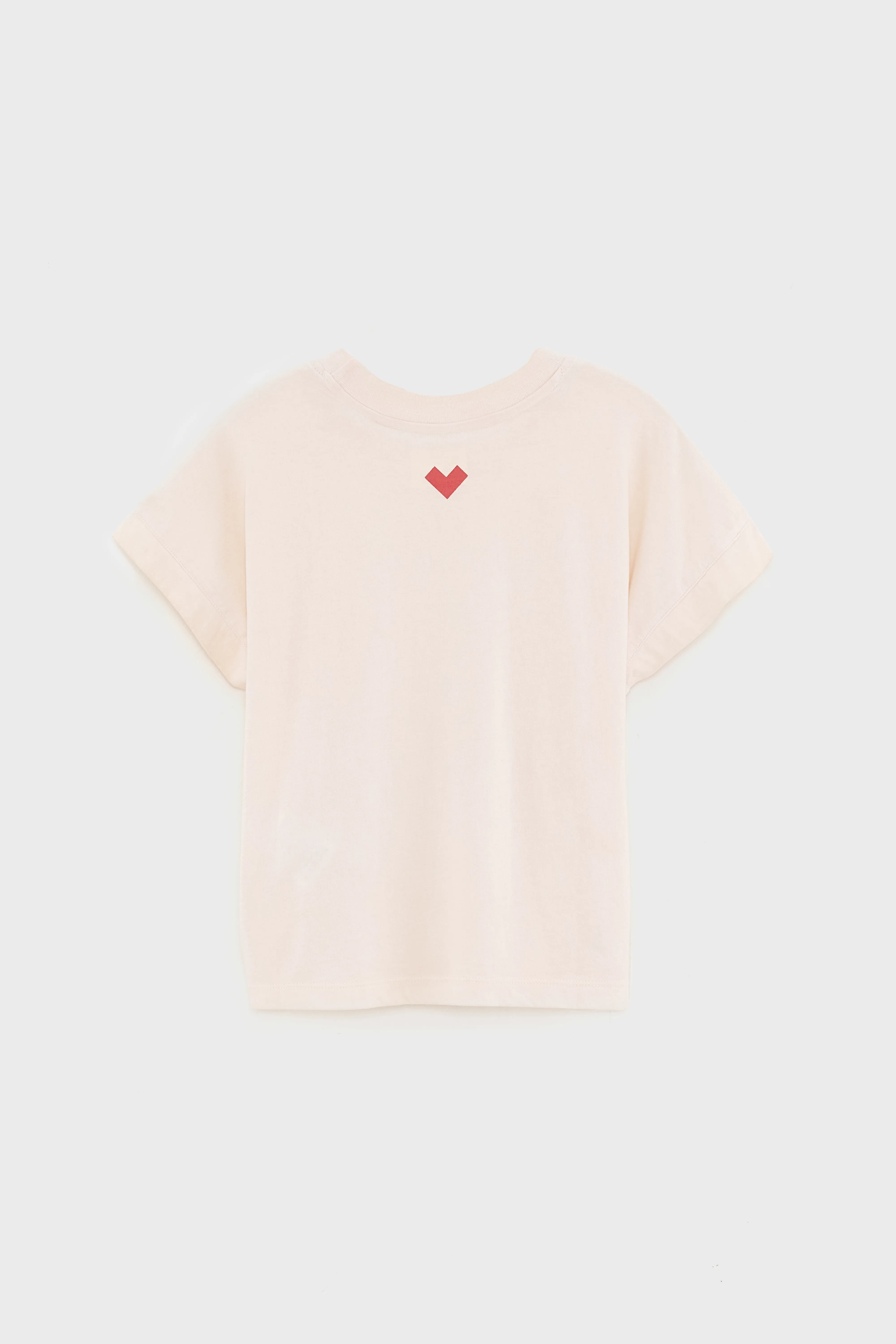 Bellerose Cindo cropped t-shirt (261 / G / LIGHT ROSE)