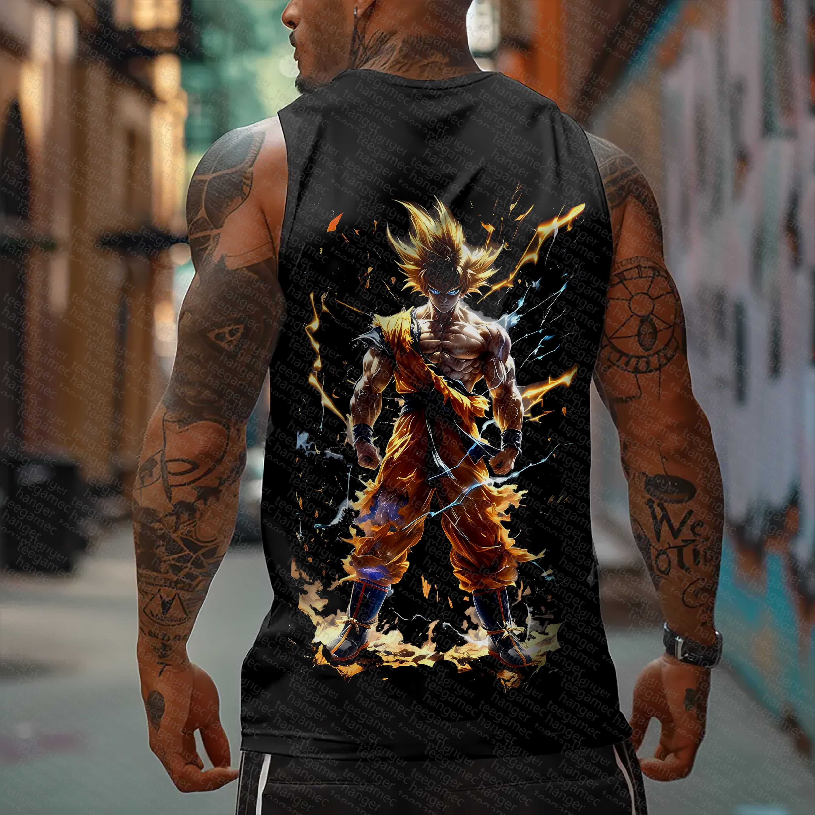 Unisex  “Comicssoul” Casual Anime  Tank Top