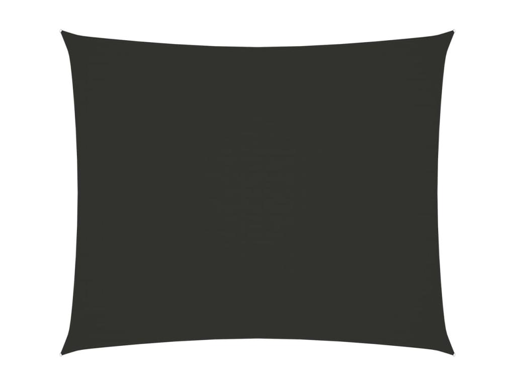 Vela parasol rectangular tela oxford 2x3 m antracita