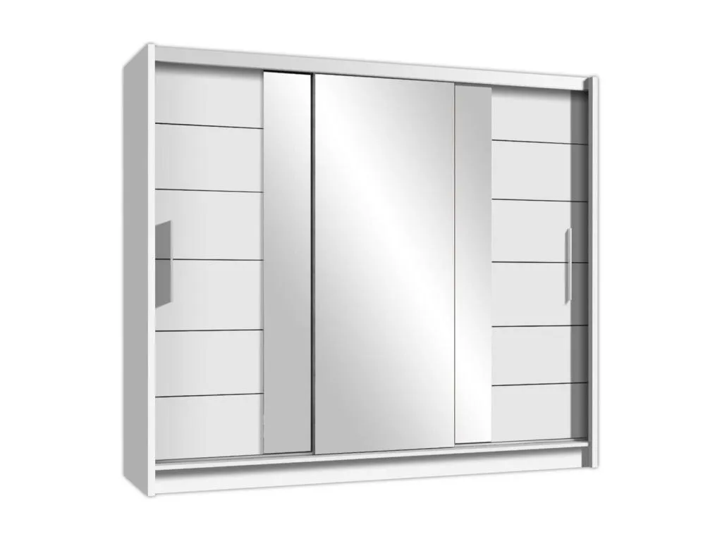 Armario Alkifurniturees 119 Blanco 215x250x61cm Puertas de armario - Correderas 41931RGQJ