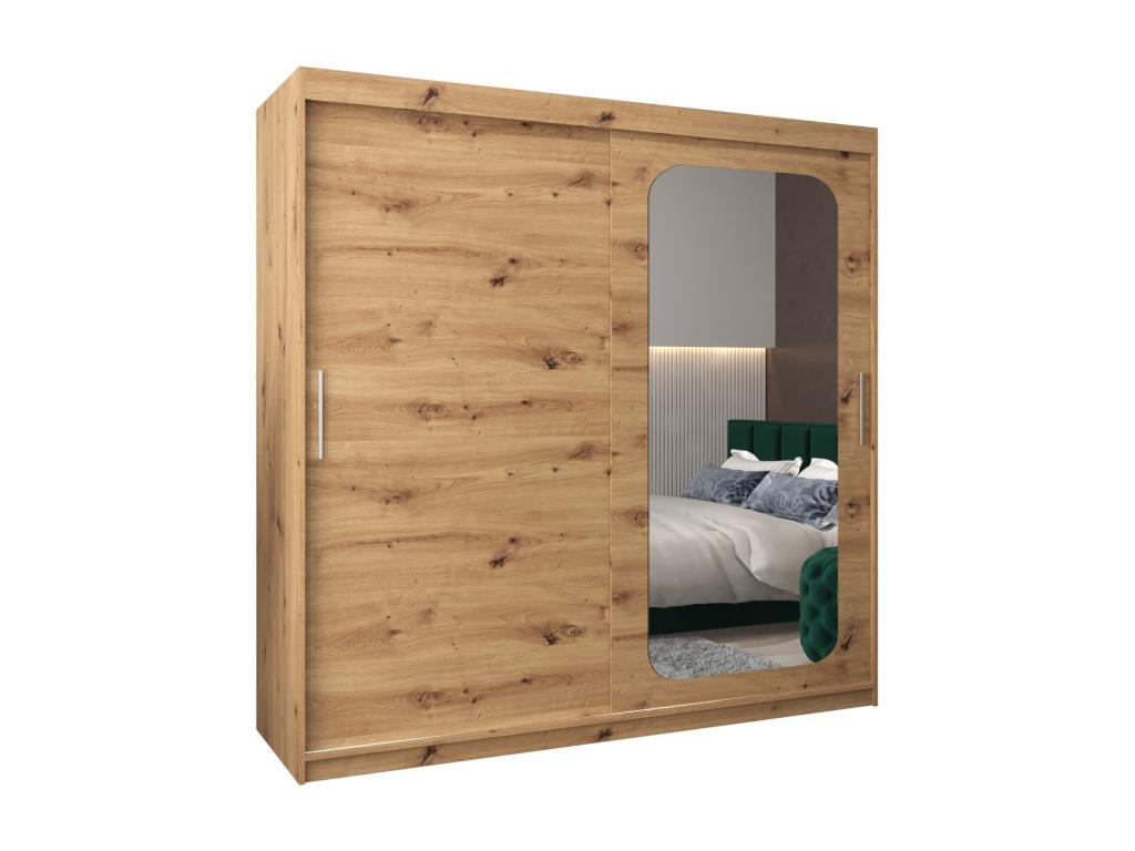 ARMARIO PROMO T2 DE PUERTAS CORREDERAS 200/200/62 2 puertas (artisan/artisan)