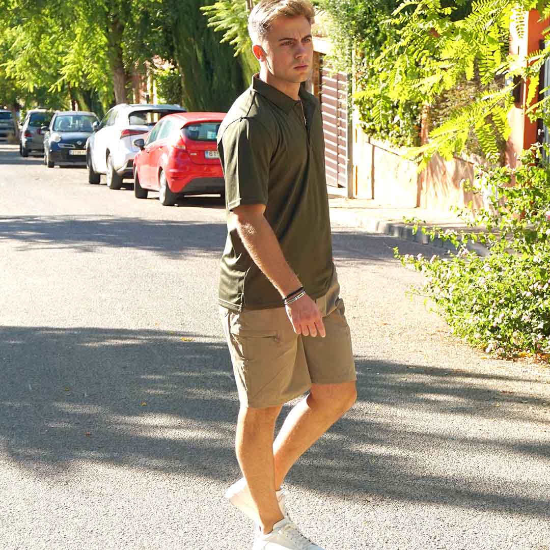 Men's Casual Quick-Dry 5 Pockets Cargo Short