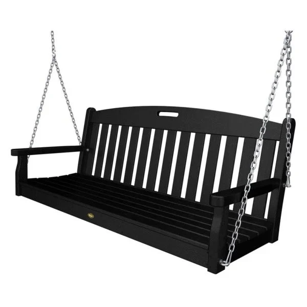 Trex Outdoor Furniture Yacht Club Swing - Charcoal Black