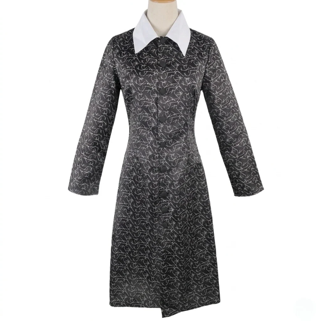 Halloween Costumes Gothic Dress Cosplay Outfit Set - Image 4 Halloween Costumes Gothic Dress Cosplay Outfit Set - Image 4