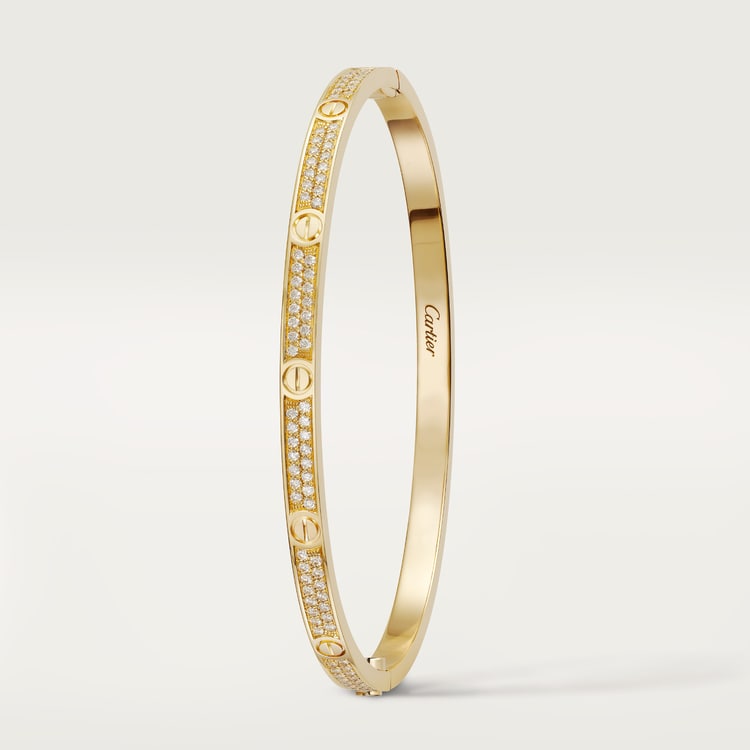 Replicate LOVE bracelet, small model, paved(1:1 replica) - Original Replica Club