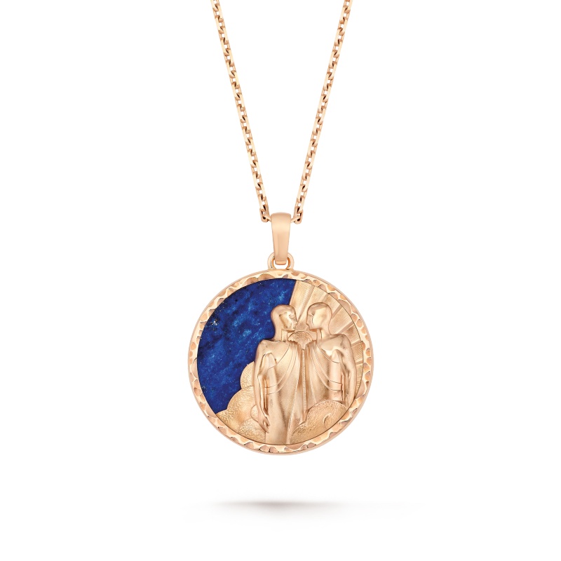 Replicate Zodiaque long necklace Geminorum (Gemini)(1:1 replica) - Original Replica Club