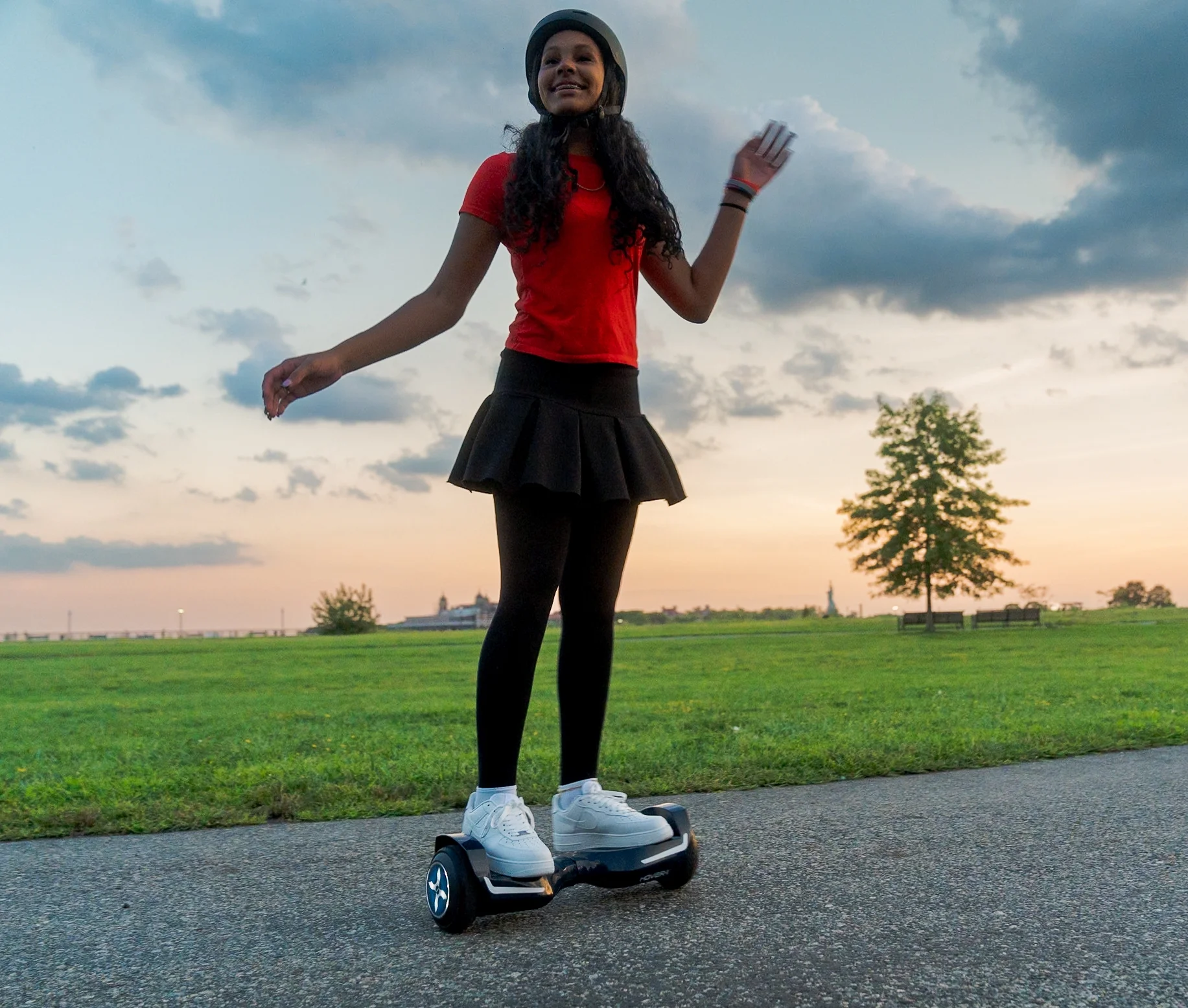 Hover-1 Evolution Hoverboard for Children, LED Headlights, 6 mph Max Speed, Midnight Blue - Image 11