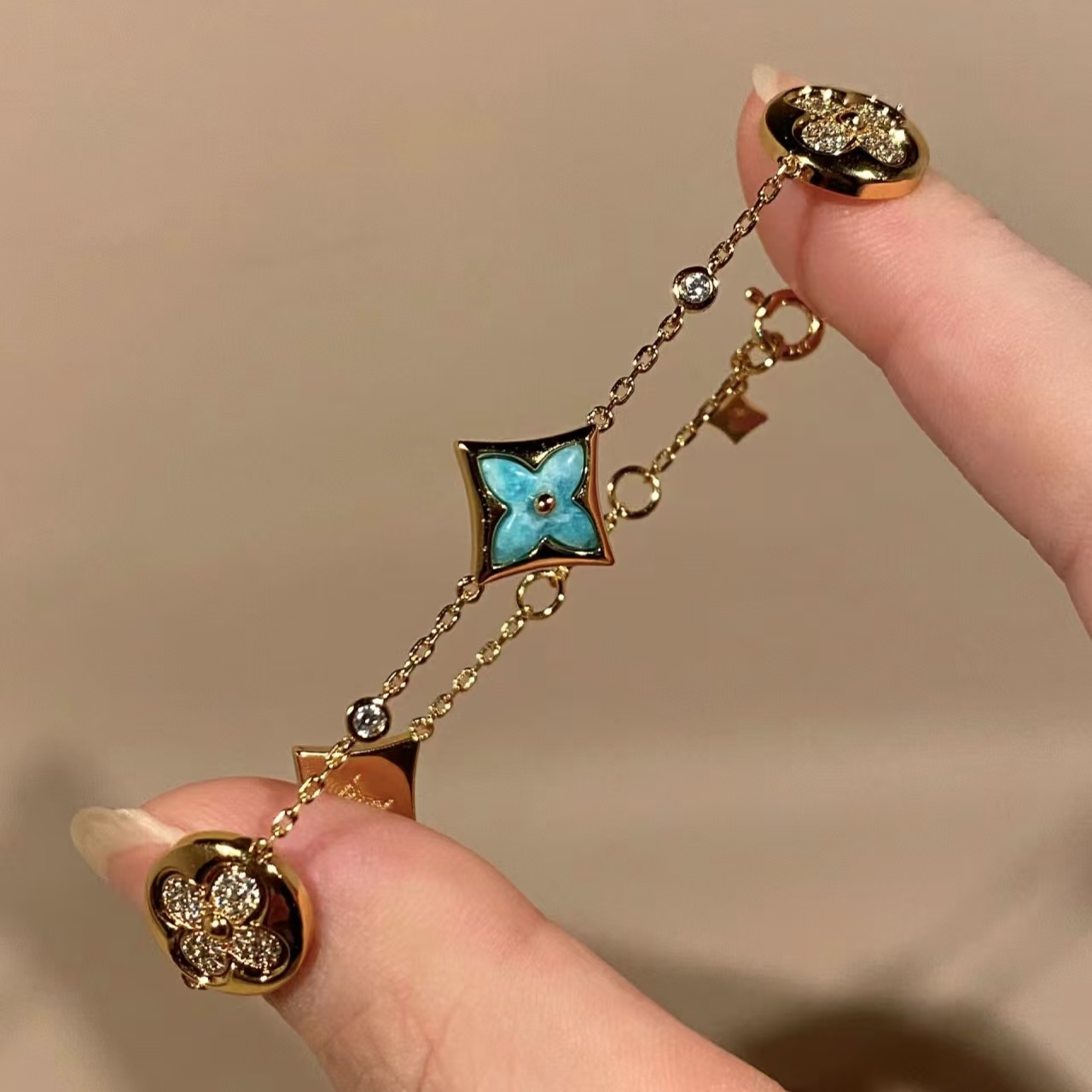 Louis Vuitton Color Blossom Star Sun Bracelet - Original Replica Club