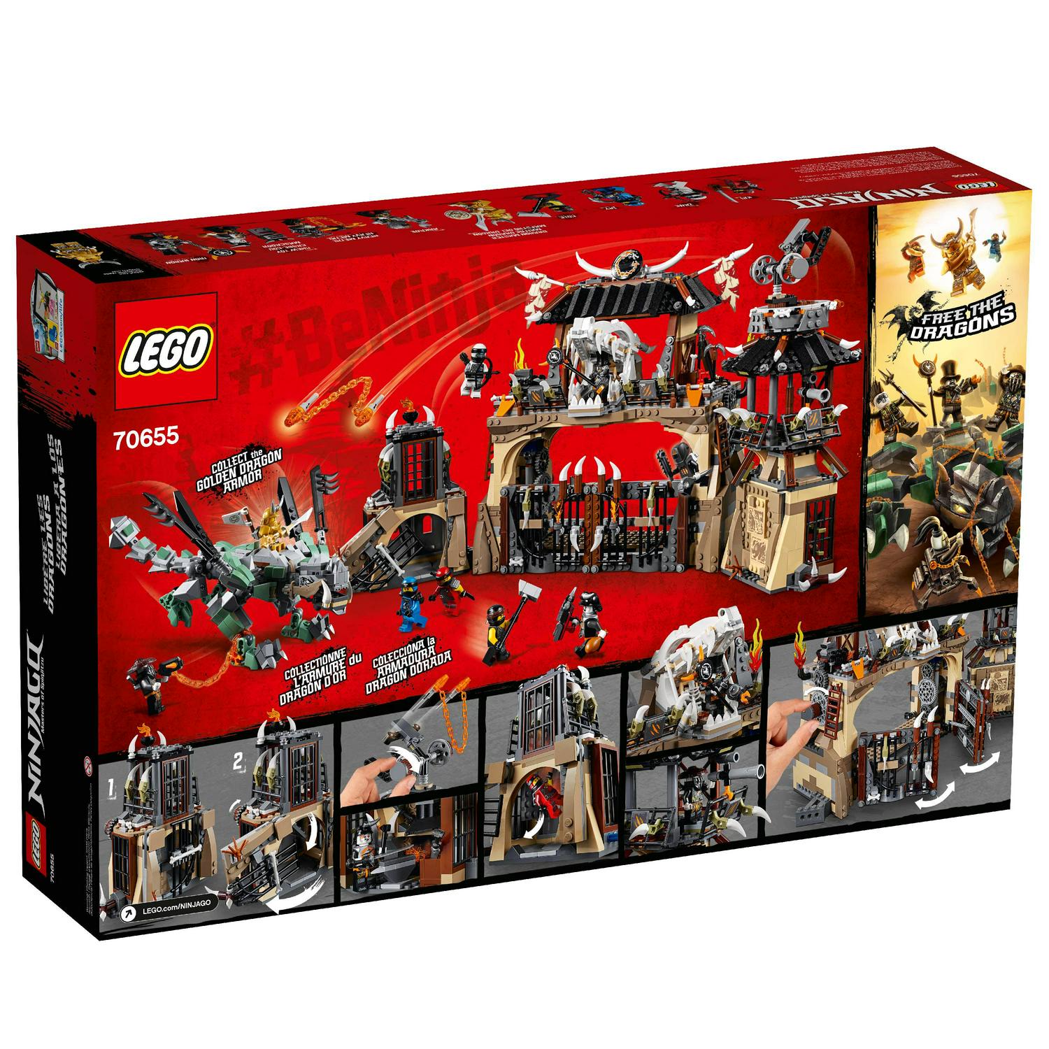 LEGO Ninjago Dragon Pit 70655 Ninja Dragon Building Toy - Image 5