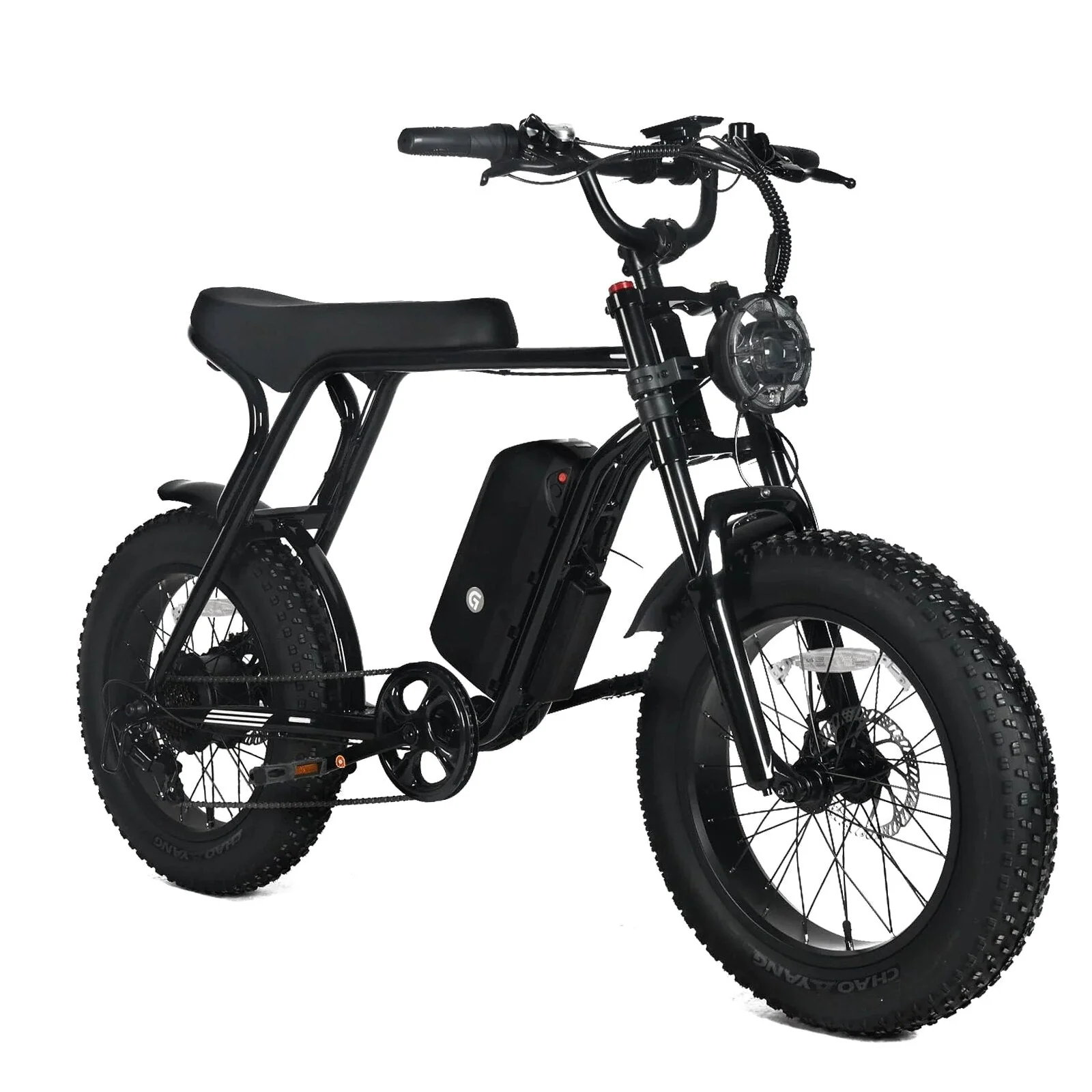 Electric Mountain Bike For Adults, 20 x 4.0 Fat Tires, 1000W Motor, 48V 20Ah Battery, Black - G-M1Sp - Image 7 Electric Mountain Bike For Adults, 20 x 4.0 Fat Tires, 1000W Motor, 48V 20Ah Battery, Black - G-M1Sp - Image 7