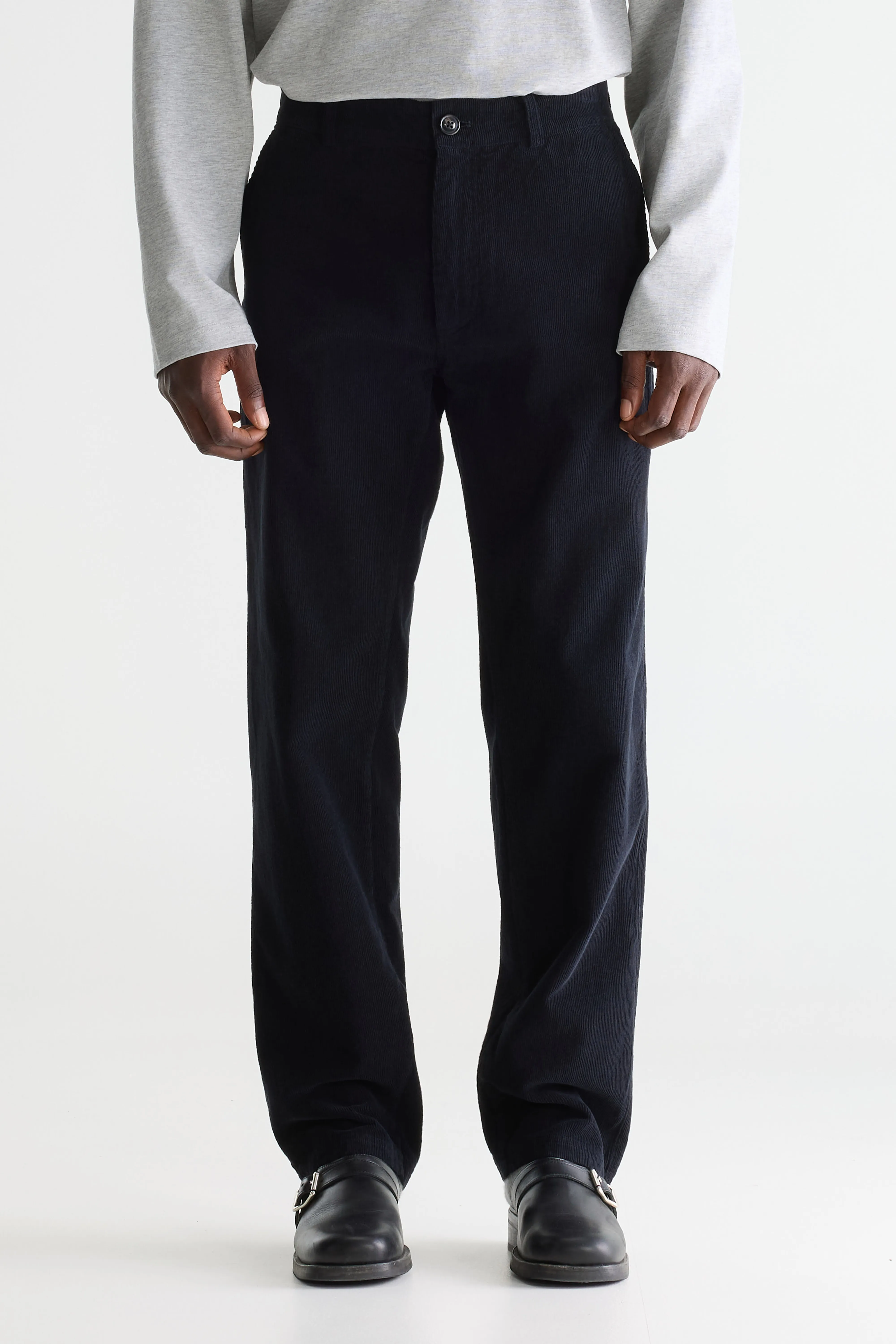 Bellerose Jagger corduroy chino trousers (261 / M / NAVY)