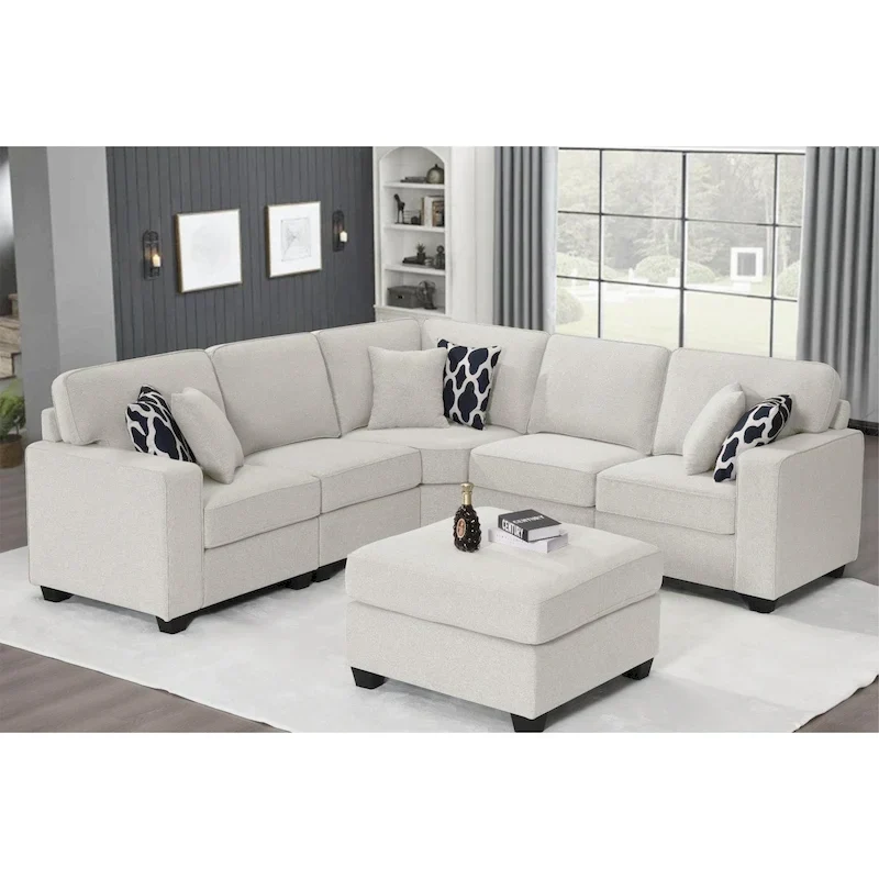 Versatile Reversible Sectional Sofa with Flexible Configuration