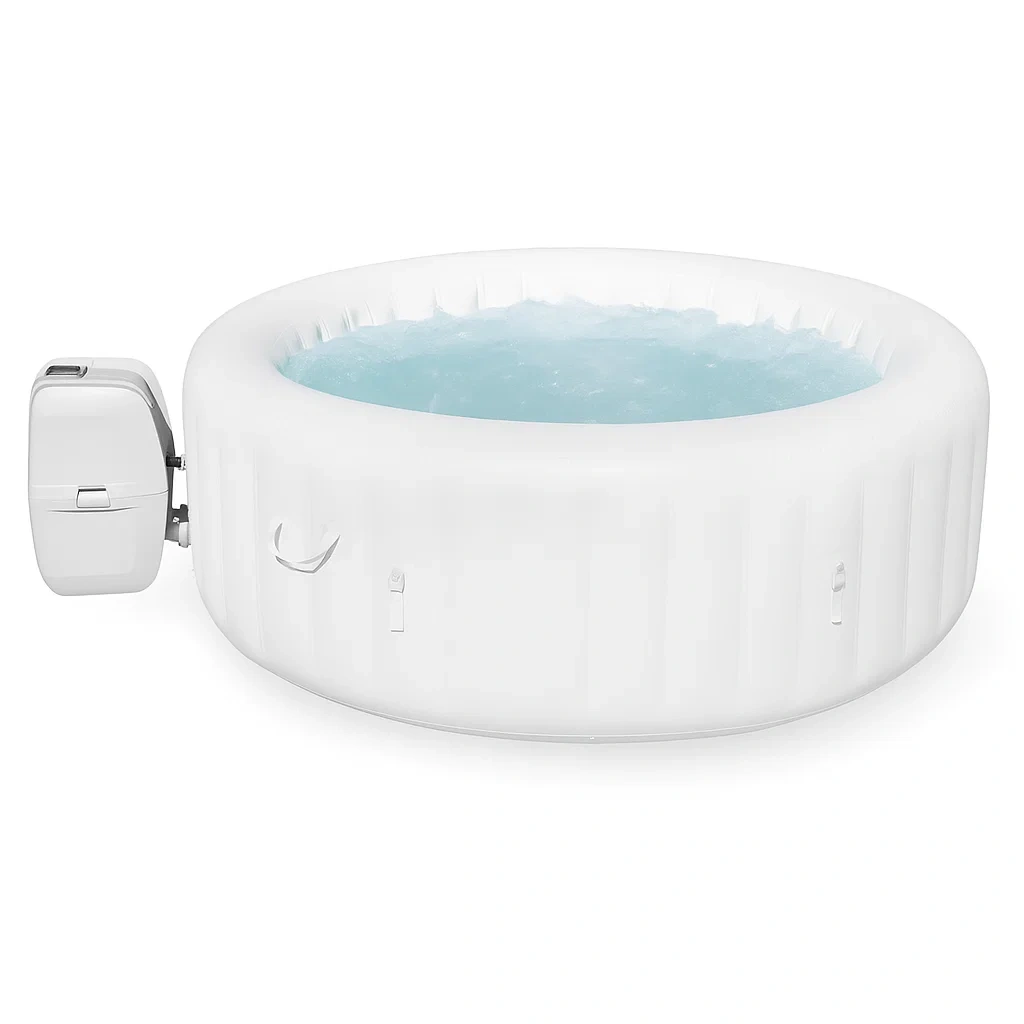 Spa hinchable 800L sistema de burbujas con accesorios Ø180x66 cm color blanco - BIsthqK122CV