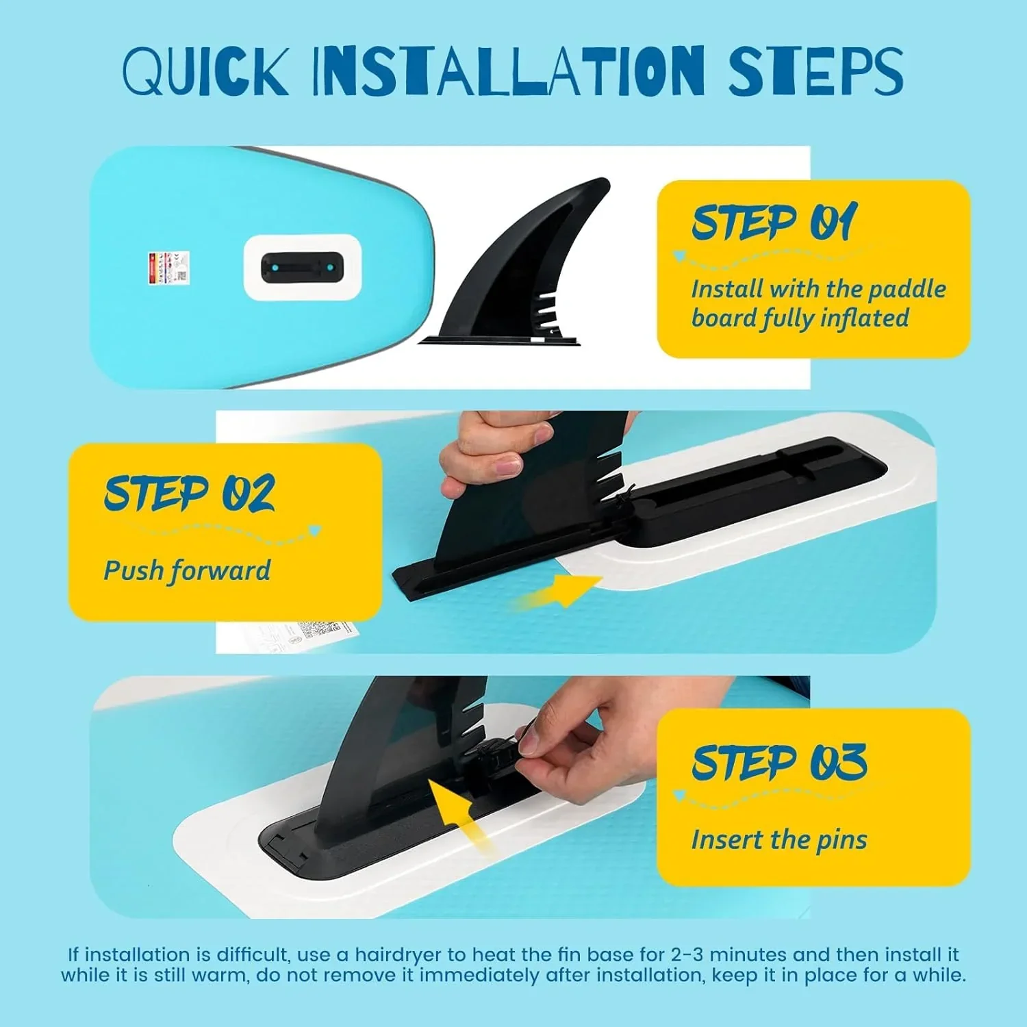 FunWater Inflatable Stand Up Paddle Board, 11 ft x 32 in x 6 in - SUP Paddle Accessories - Image 67 FunWater Inflatable Stand Up Paddle Board, 11 ft x 32 in x 6 in - SUP Paddle Accessories - Image 67