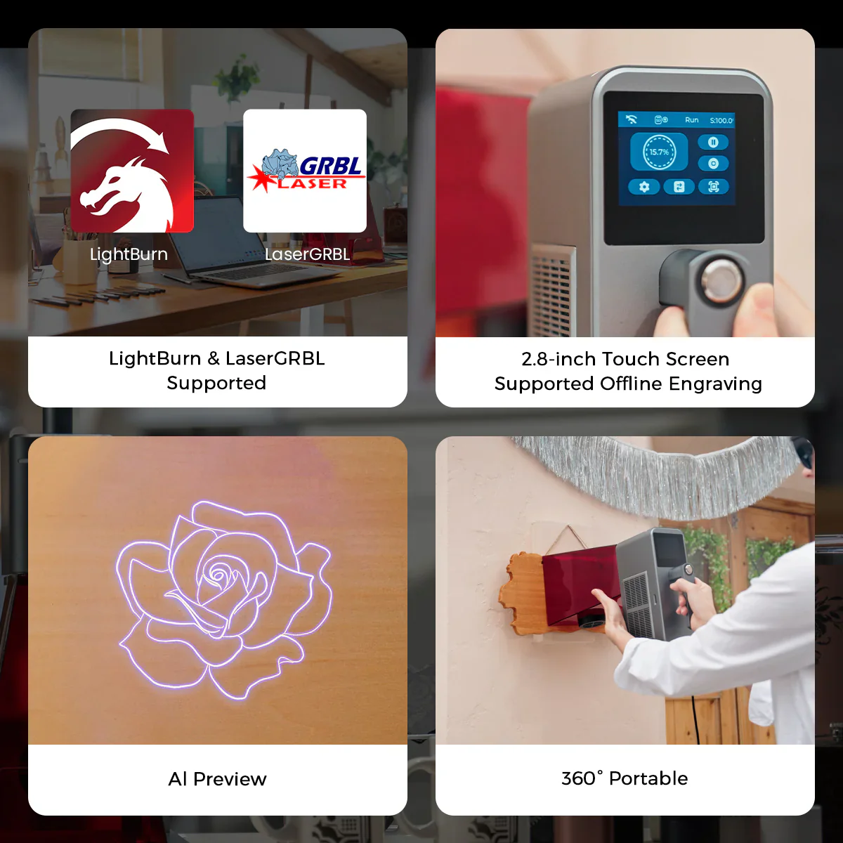 Nano Pro and Nano Duo Laser Engraver