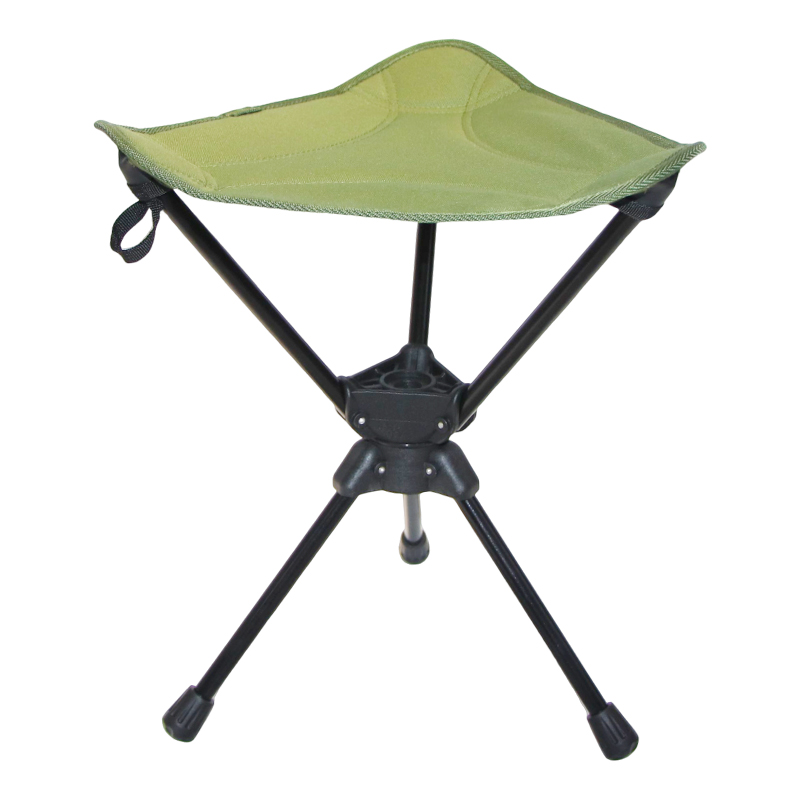 Goodwin SY-005 Modern 600D Oxford & Iron Folding Stool Portable Outdoor Garden Chair with Backpack-Friendly Design