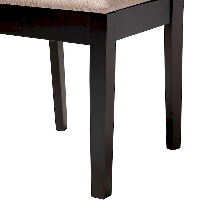 Kara Contemporary 5-Piece Wooden Dining Set