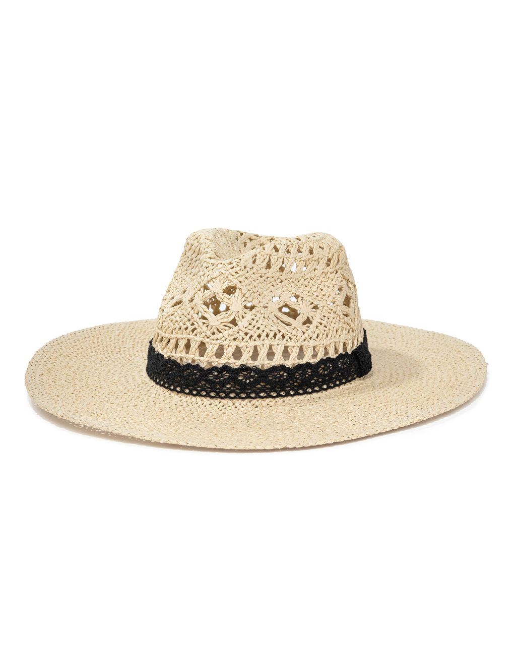 Bondi Lace Straw Hat - Natural - FINAL SALE - Se7enfashion