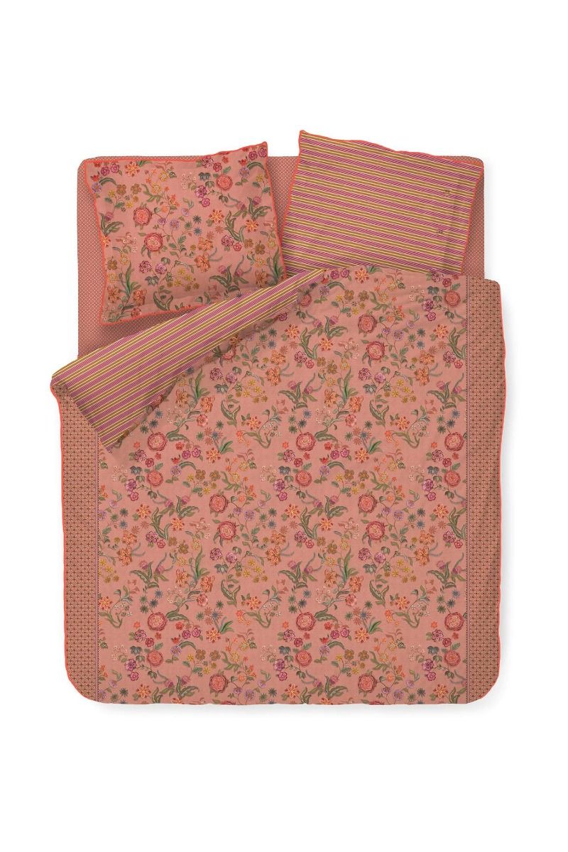 Duvet Cover Set Coco Flower Coral