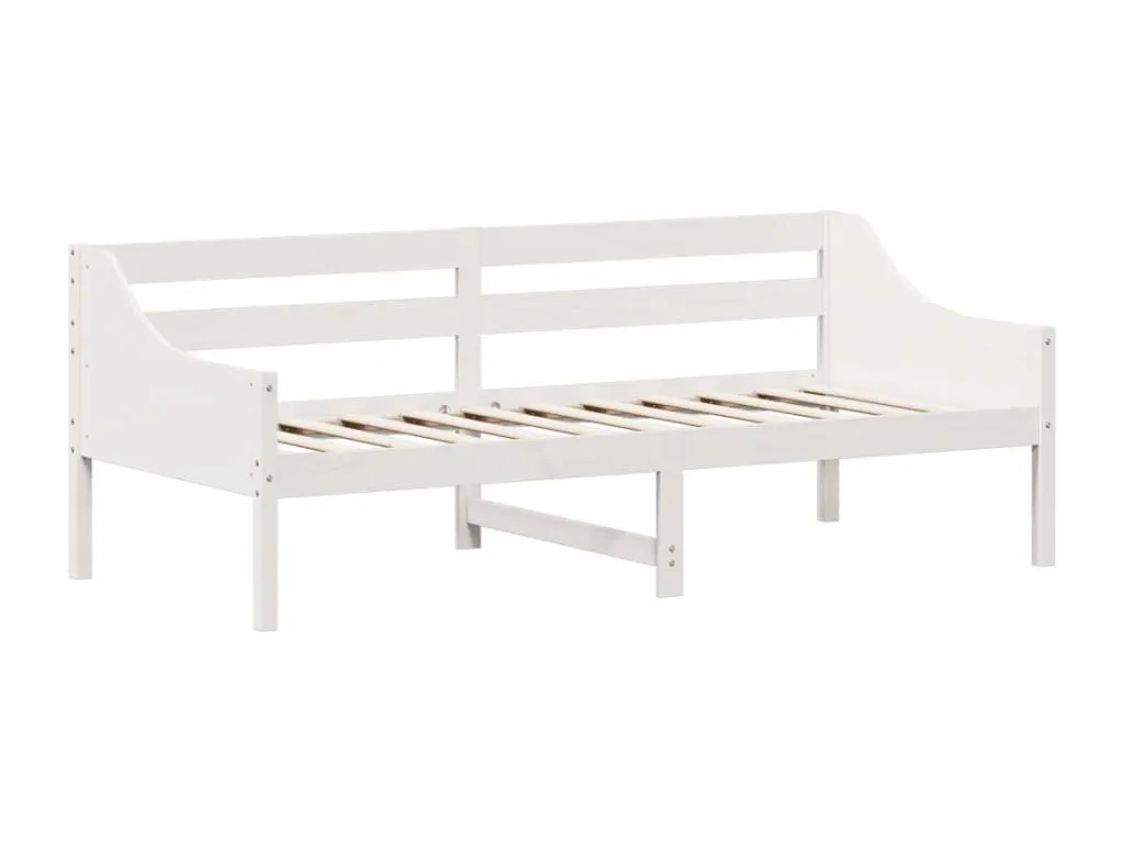 Lluesmahome Sofá cama Lluesmahome maciza de Lluesmahome blanco 90x200 cm 30308VTZJ