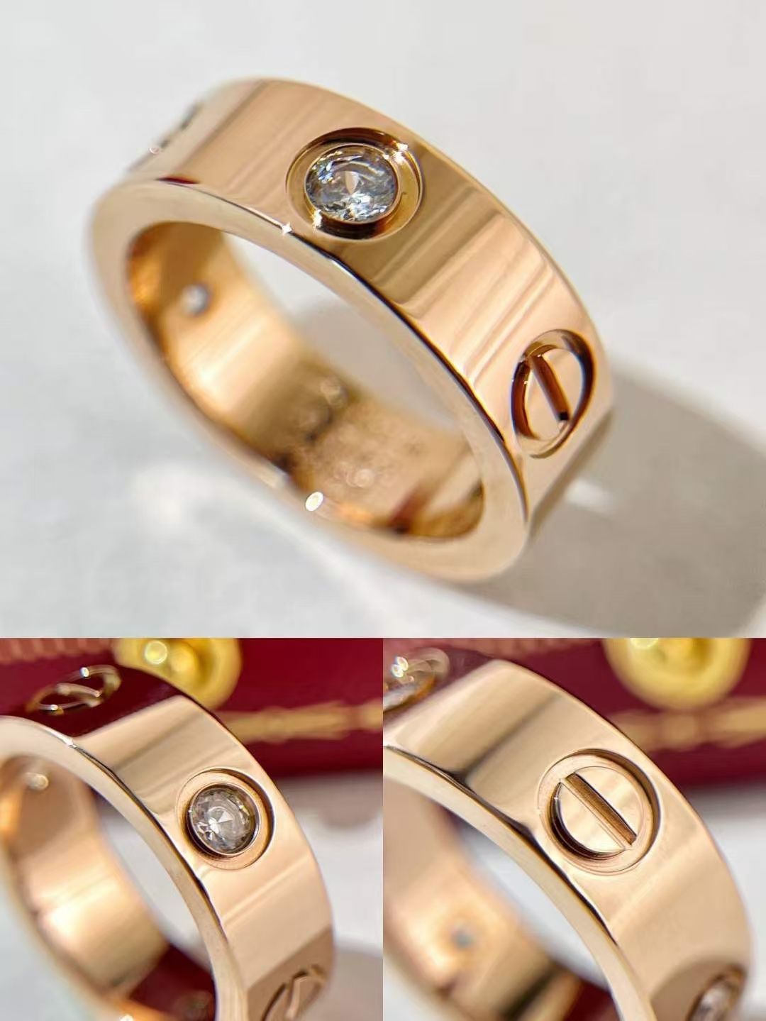 Cartier LOVE LEVE Ring - Original Replica Club