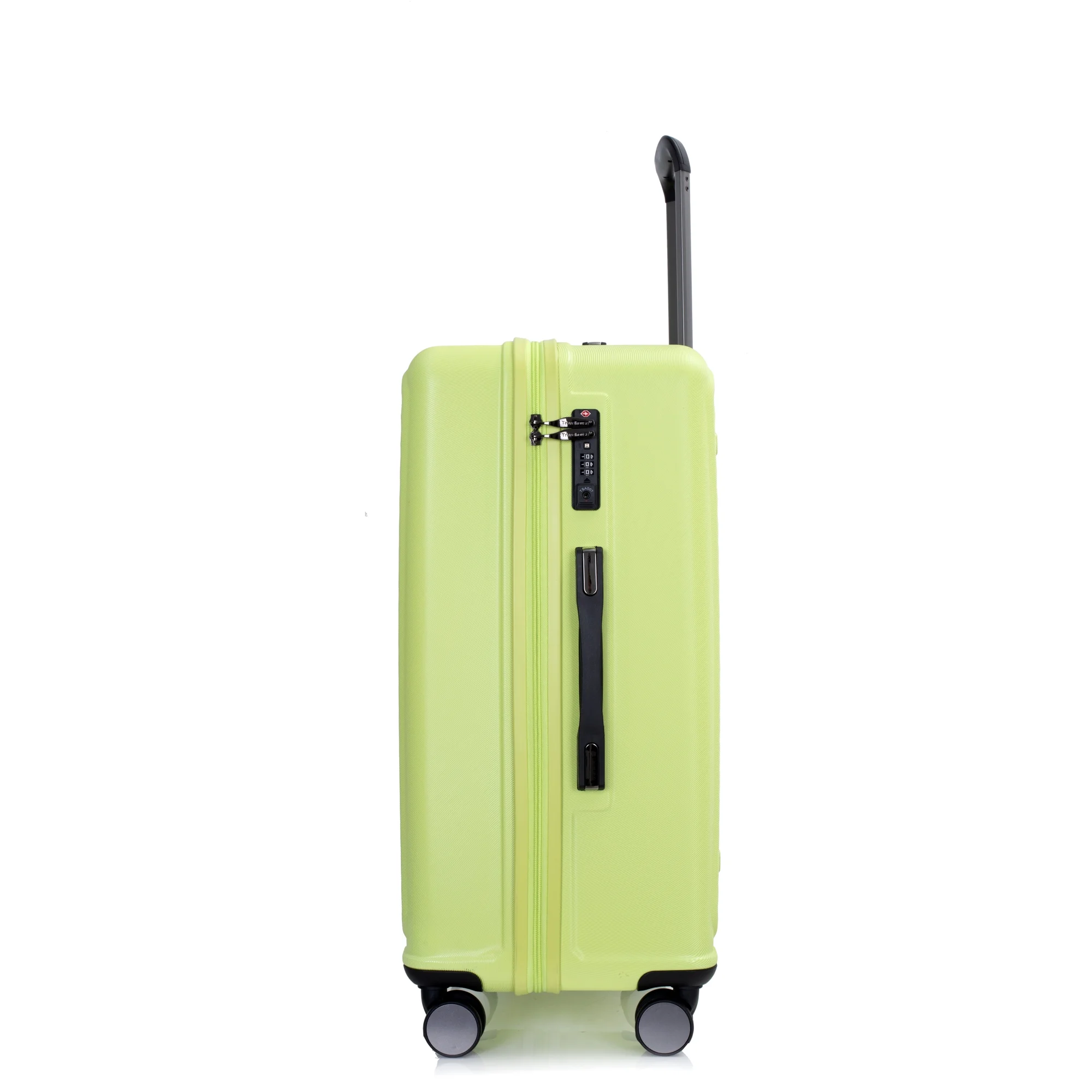 PAPROOS 3-Piece Luggage Set (20''/24''/28''), Hardshell Lightweight Suitcase with USB Port and Side Hooks, Travel Luggage with TSA-Lock, Hardside Rolling Luggage for School, Travel, Pink - Image 52