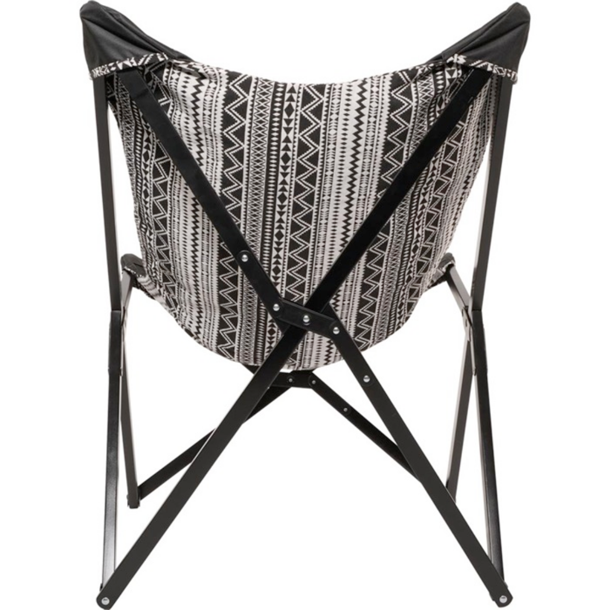 Lesli Living Aztec vlinderstoel zwart wit