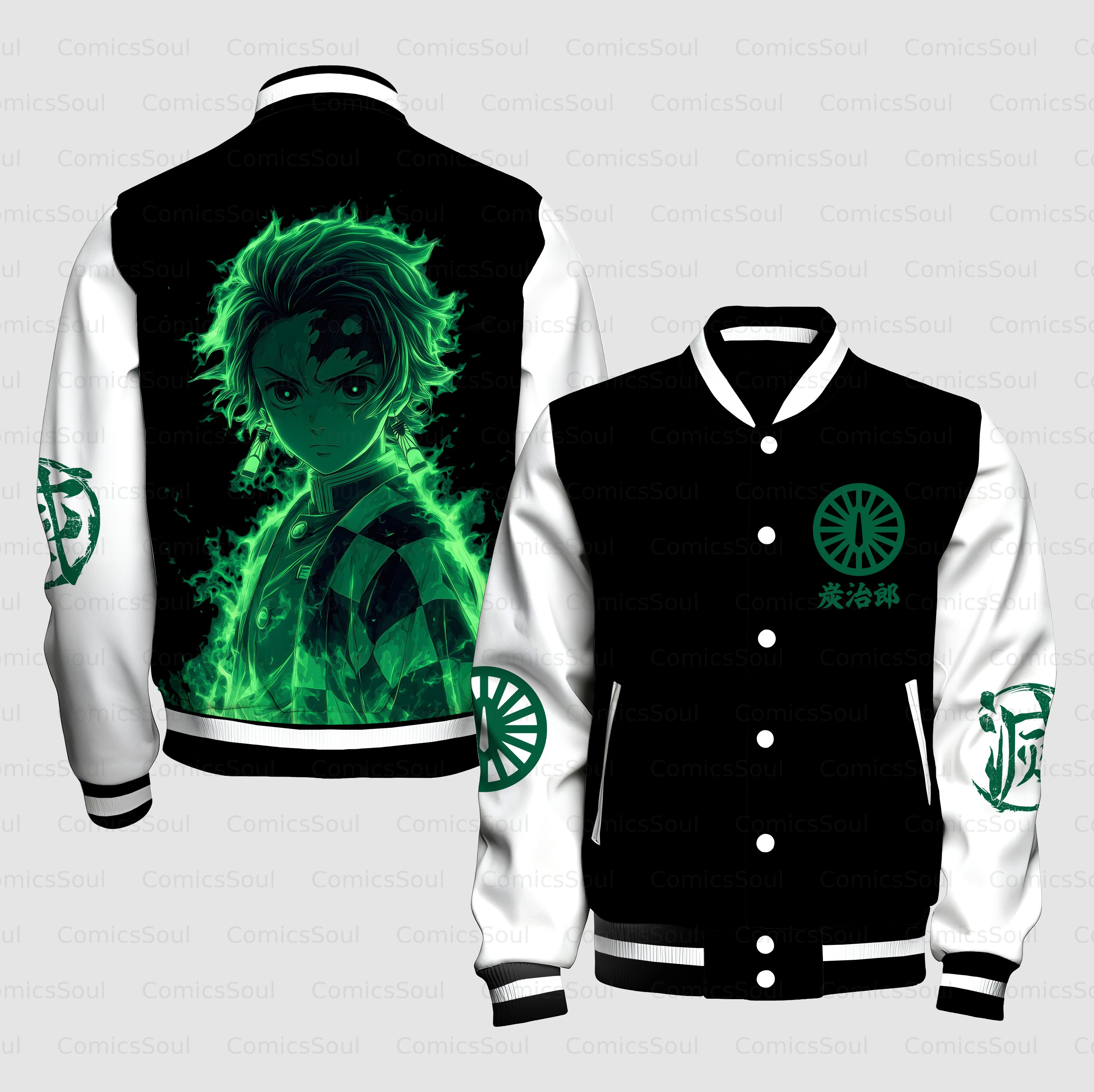 Unisex Vintage Anime Graphic Jacket| KNY