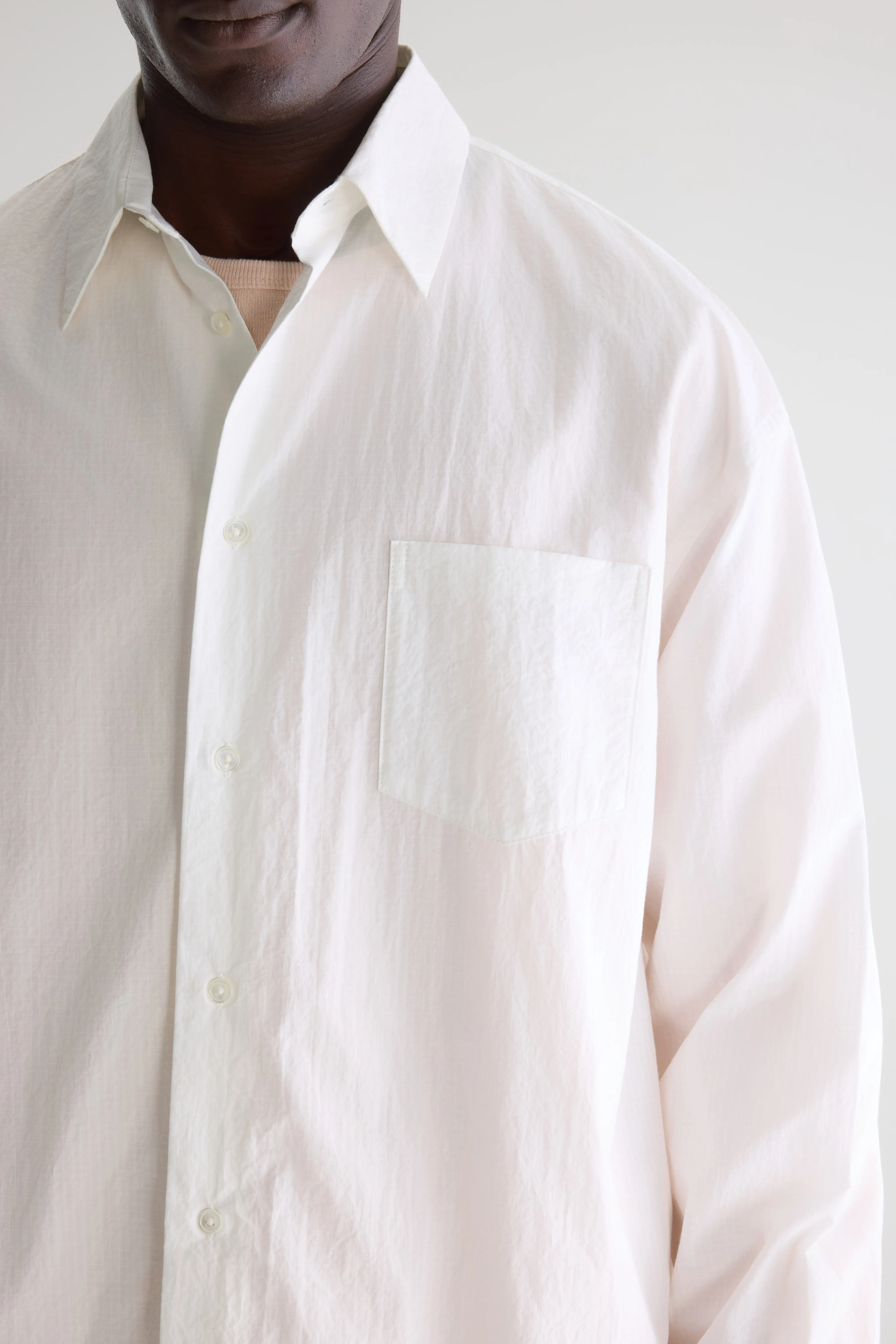 Bellerose Jops relaxed shirt  (261 / M / WHITE)