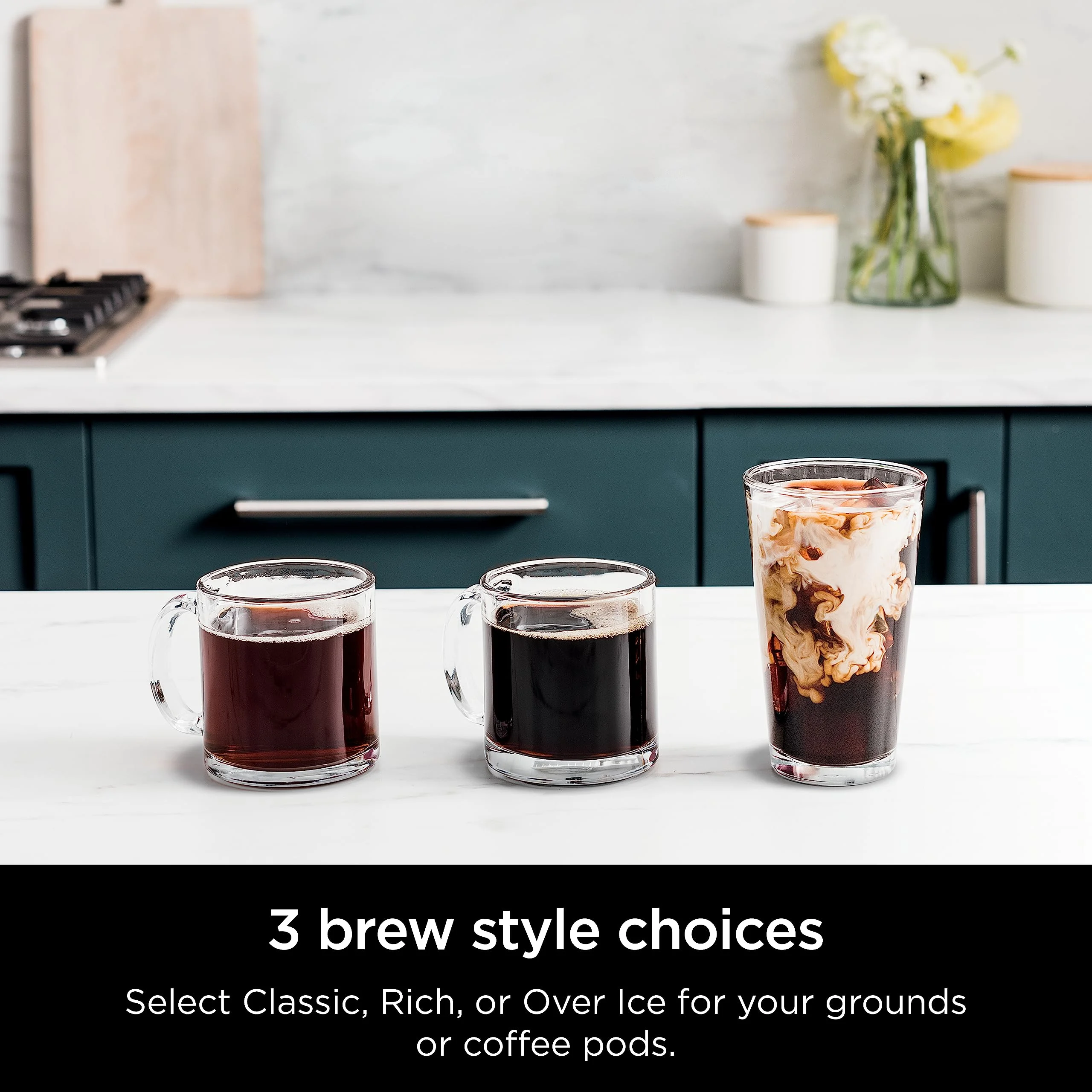 Ninja Drip Coffee Maker With K Cup Combo, DualBrew Pro Specialty Coffee System, Coffee Machine Compatible with K-Cup Pods, 12 Cup Single Serve Coffee Makers with Paper Filter, CFP301 Frother? F - Image 19