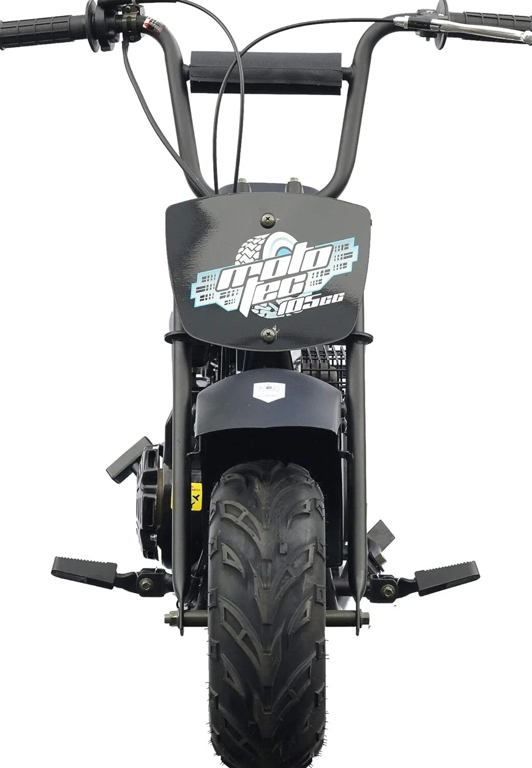 MotoTec 105CC 3.5HP Mini Bike, Black, Alloy Steel, 23mph - KN110-A - Image 4 MotoTec 105CC 3.5HP Mini Bike, Black, Alloy Steel, 23mph - KN110-A - Image 4