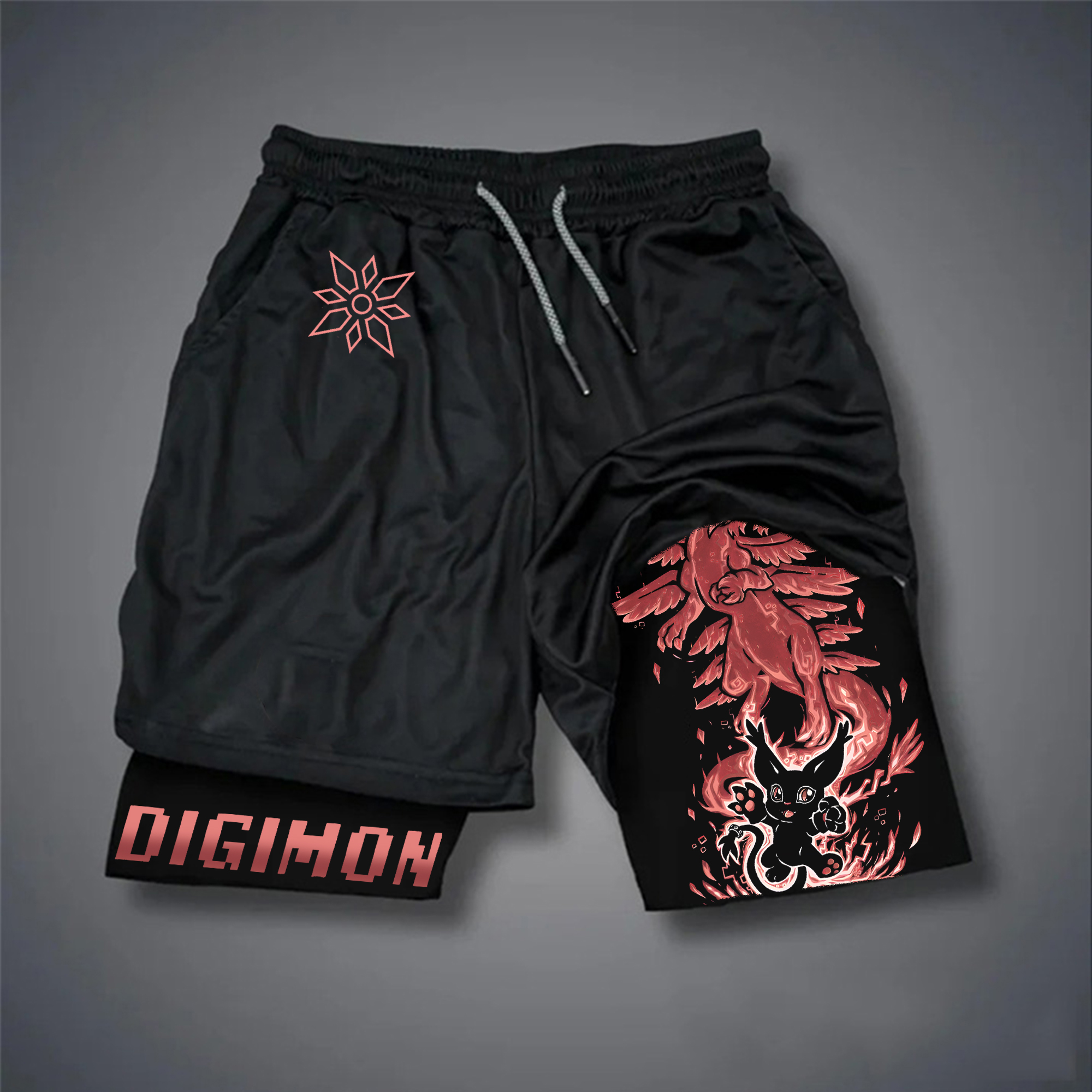 Unisex  “Comicssoul” Casual Anime Streetwear Shorts