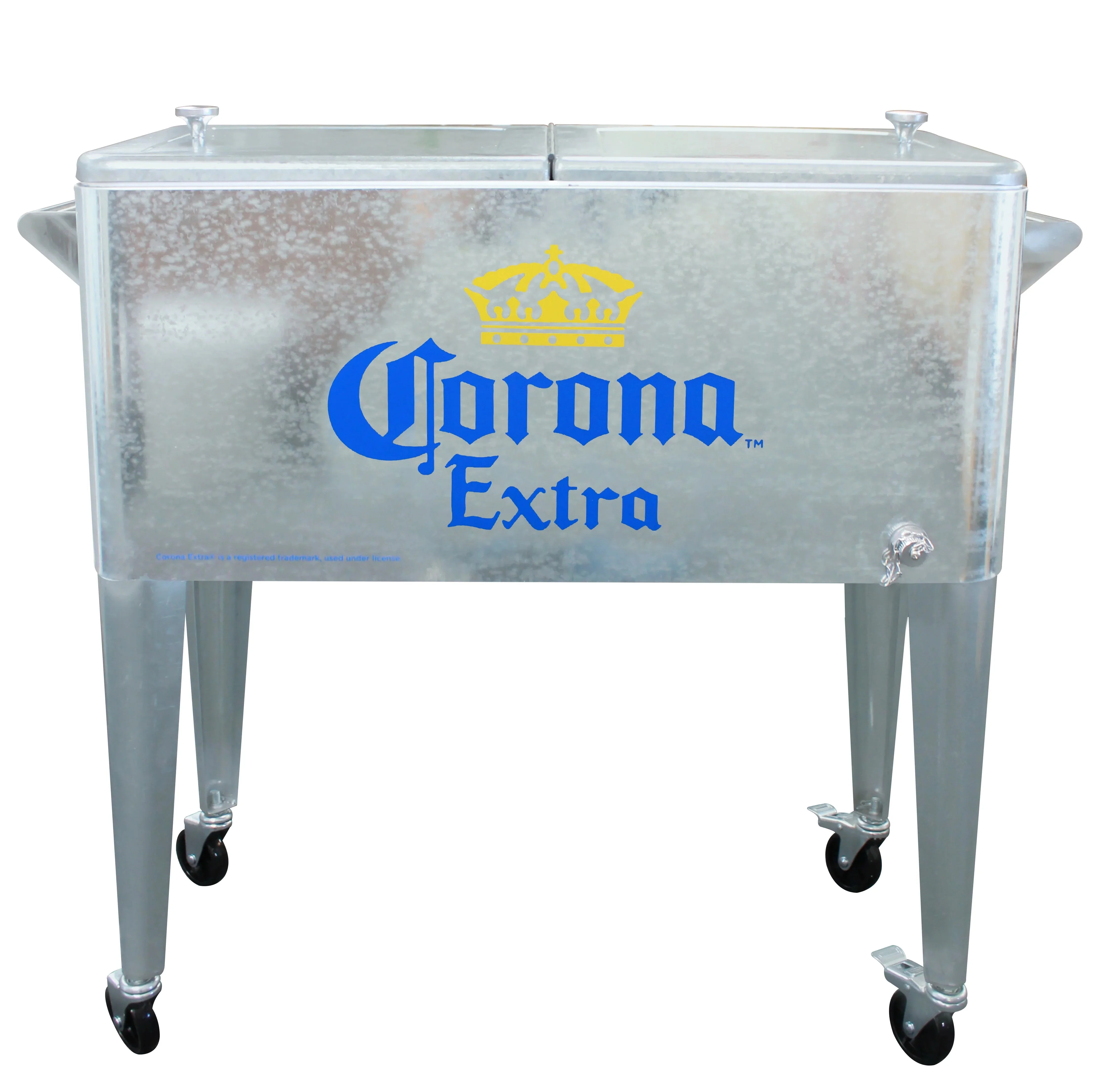 Leigh Country Galvanized Corona Outdoor Cooler, Silver, 80 Qt. - MC 47902 - Image 2 Leigh Country Galvanized Corona Outdoor Cooler, Silver, 80 Qt. - MC 47902 - Image 2