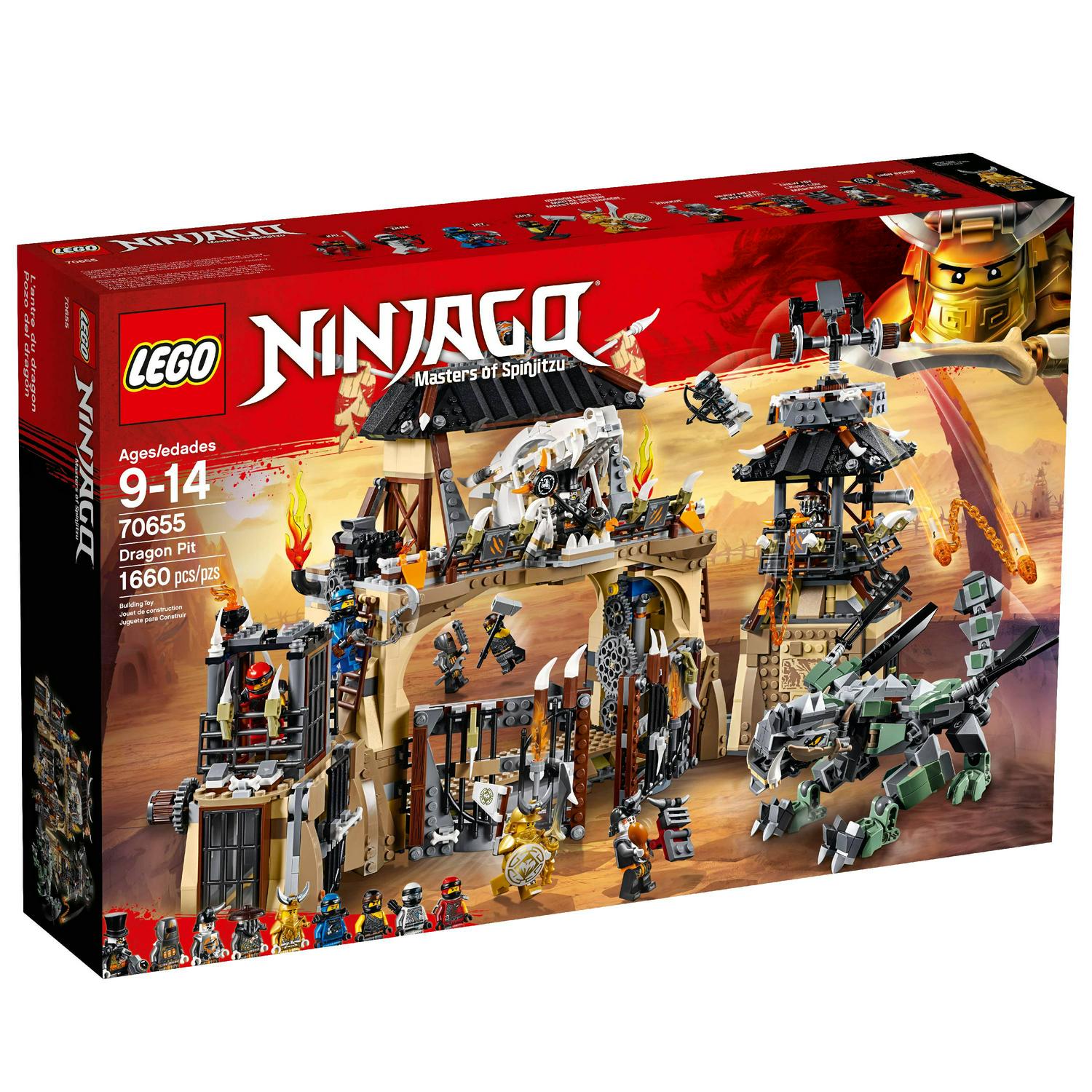 LEGO Ninjago Dragon Pit 70655 Ninja Dragon Building Toy - Image 4