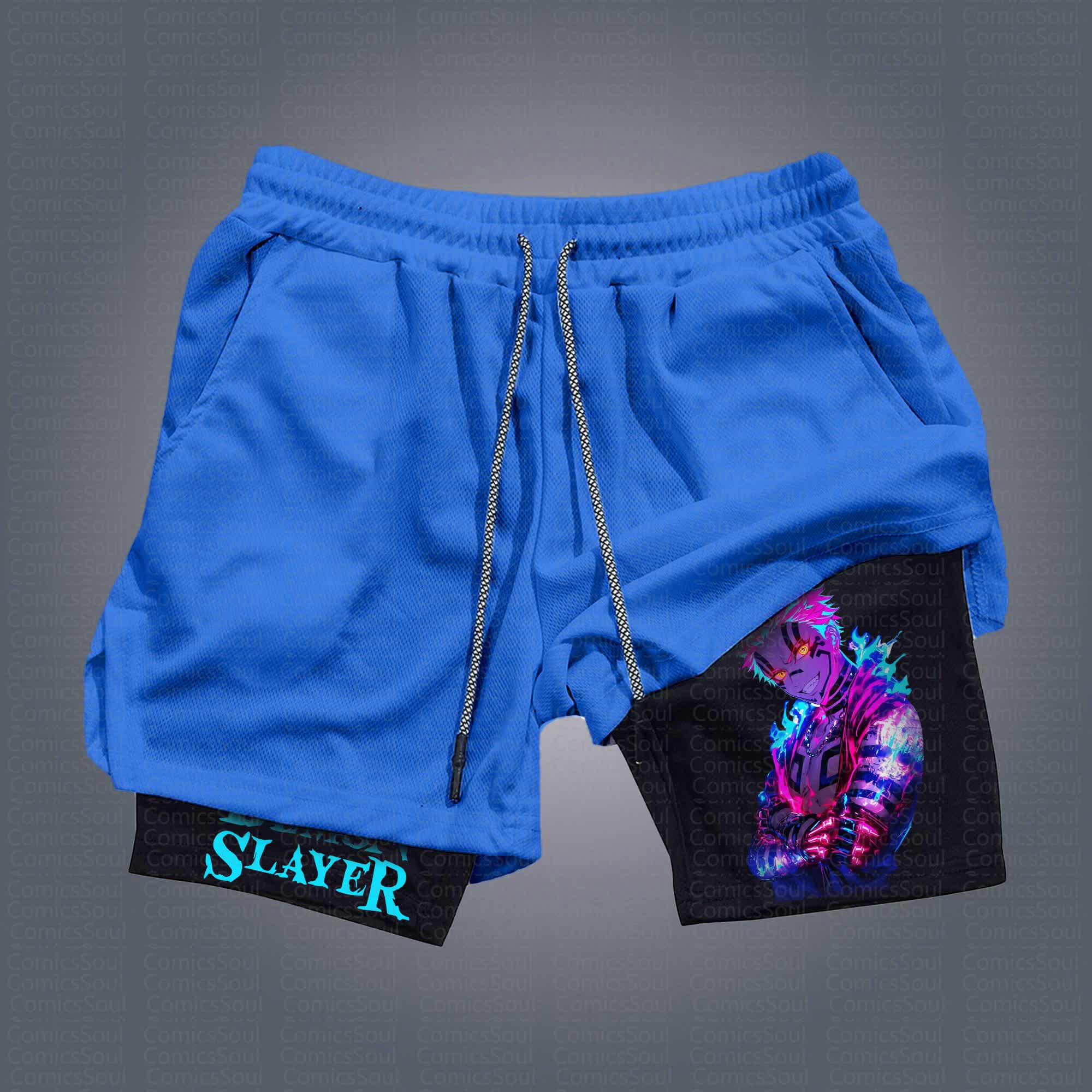 Unisex Casual Anime Streetwear Shorts 丨Comicssoul