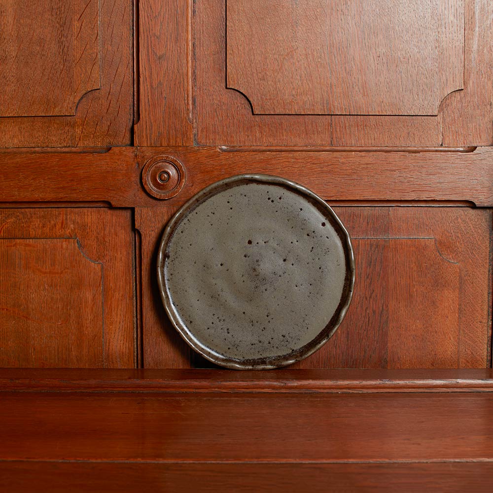 Assiette Nativia - Marron