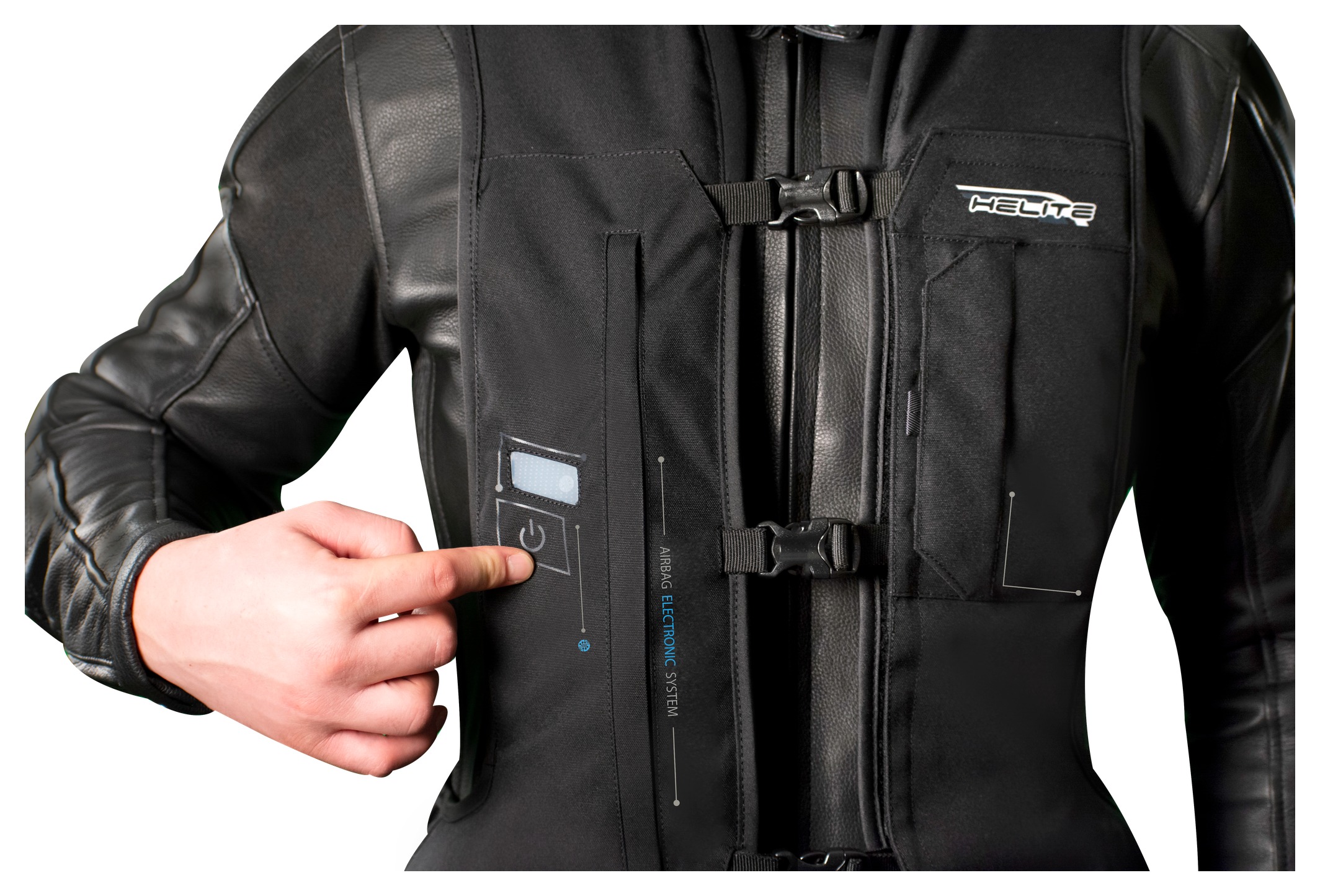 SportsBikeShop Helite E-Turtle 2 Airbag Vest