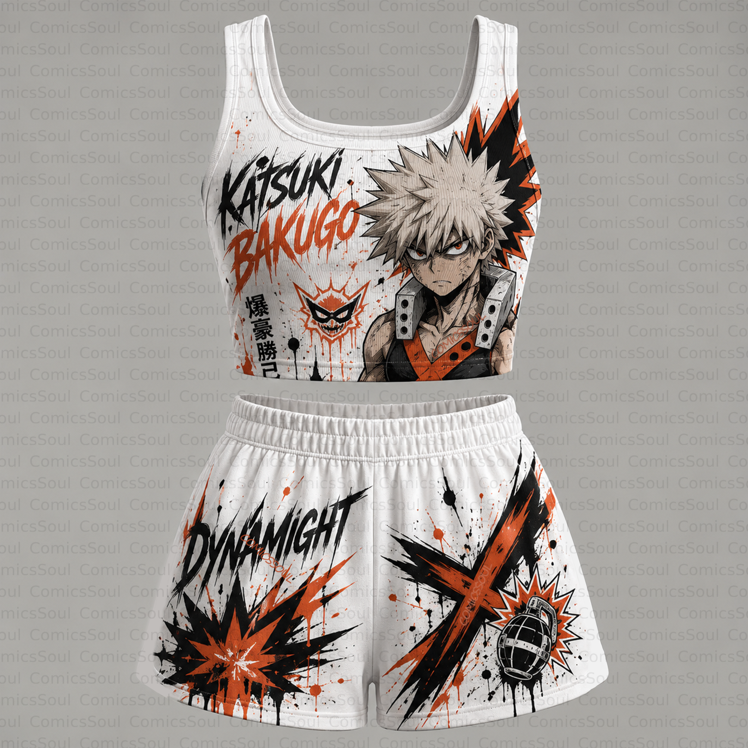 My Hero Academia Vest and shorts Two-Piece Set