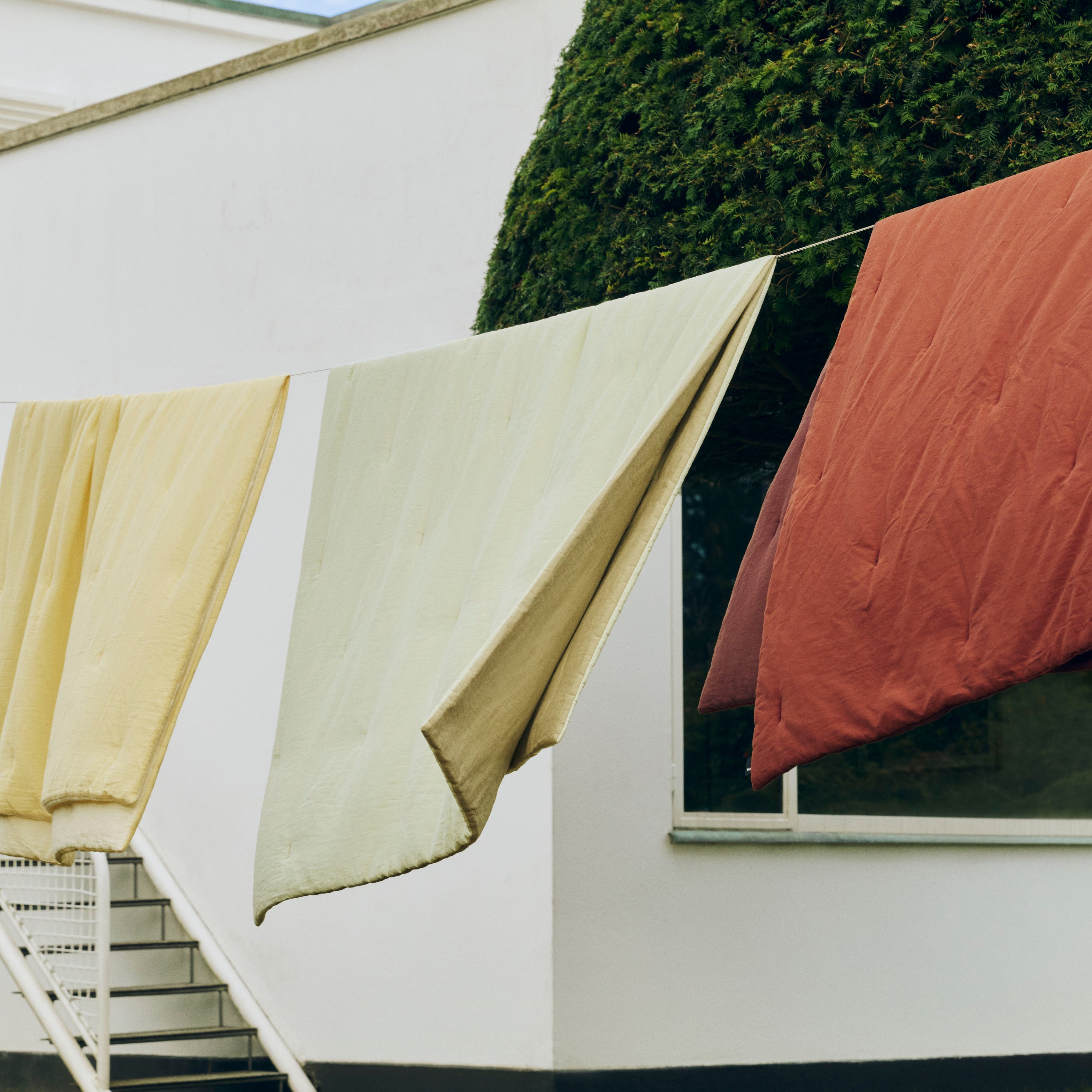 HAY Air Quilt Plaid 140 x 200 cm - Mint Green