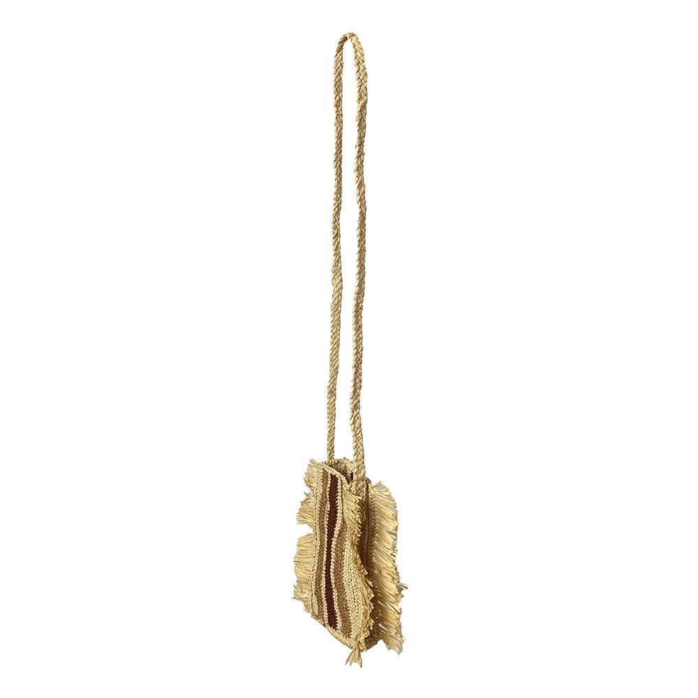 Camalya - Sac bandoulière Gao - Naturel & Marron